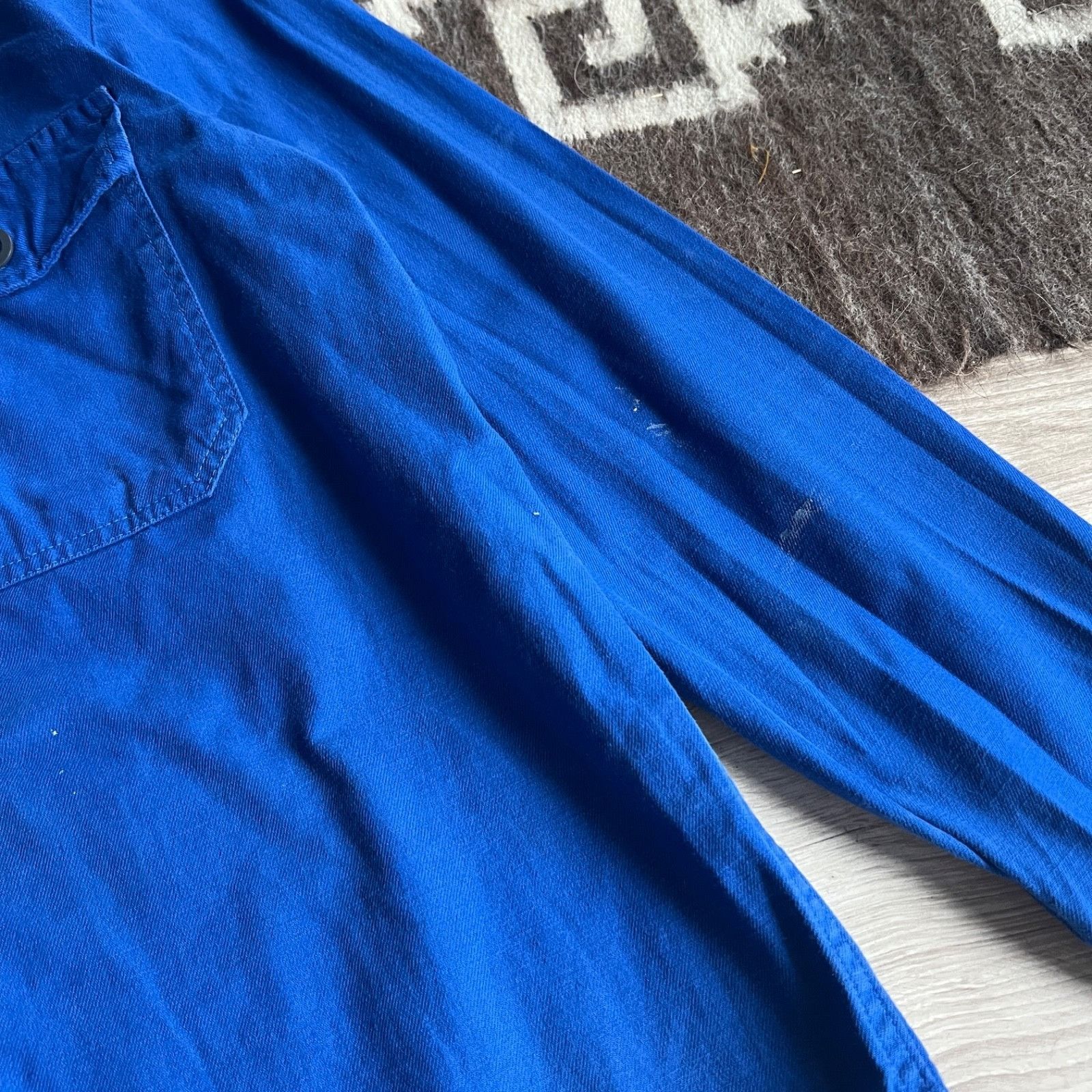 Vintage Vintage French Workwear Sanfor Chore Jacket 9757AC Size US M / EU 48-50 / 2 - 7 Thumbnail