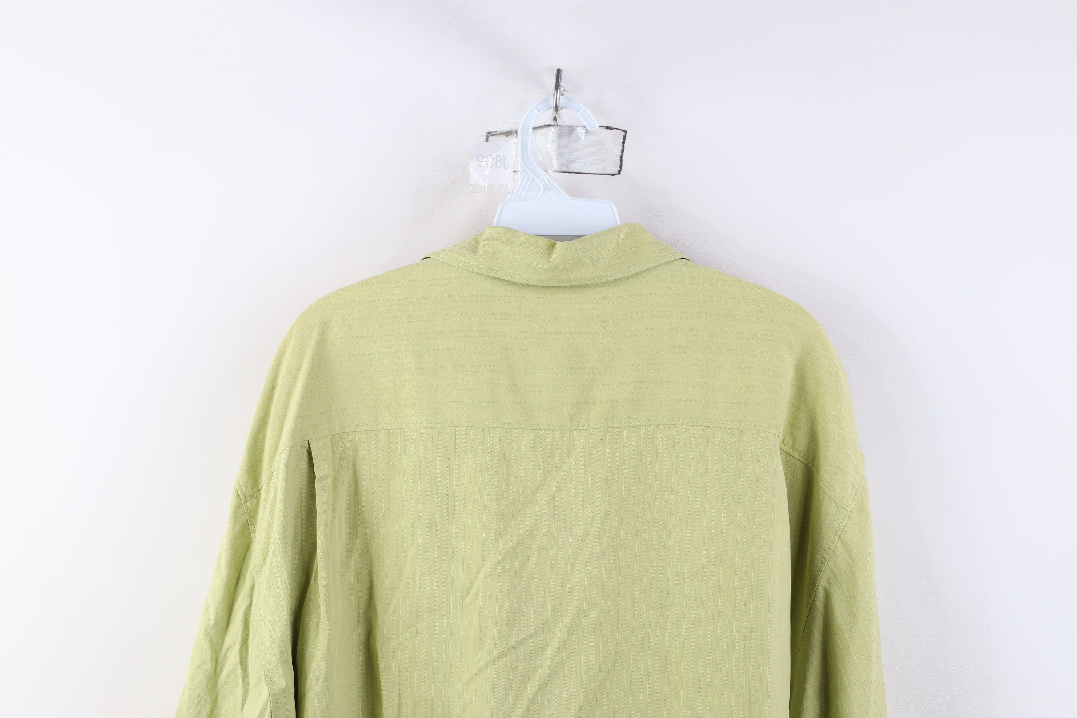 Tommy Bahama Vintage Tommy Bahama Luau Collared Button Shirt Lime Green Size US XL / EU 56 / 4 - 12 Thumbnail