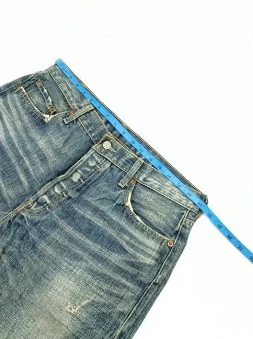 Levi's Vintage Levi's 501 Distressed Jeans 34x29 Size US 34 / EU 50 - 6 Thumbnail