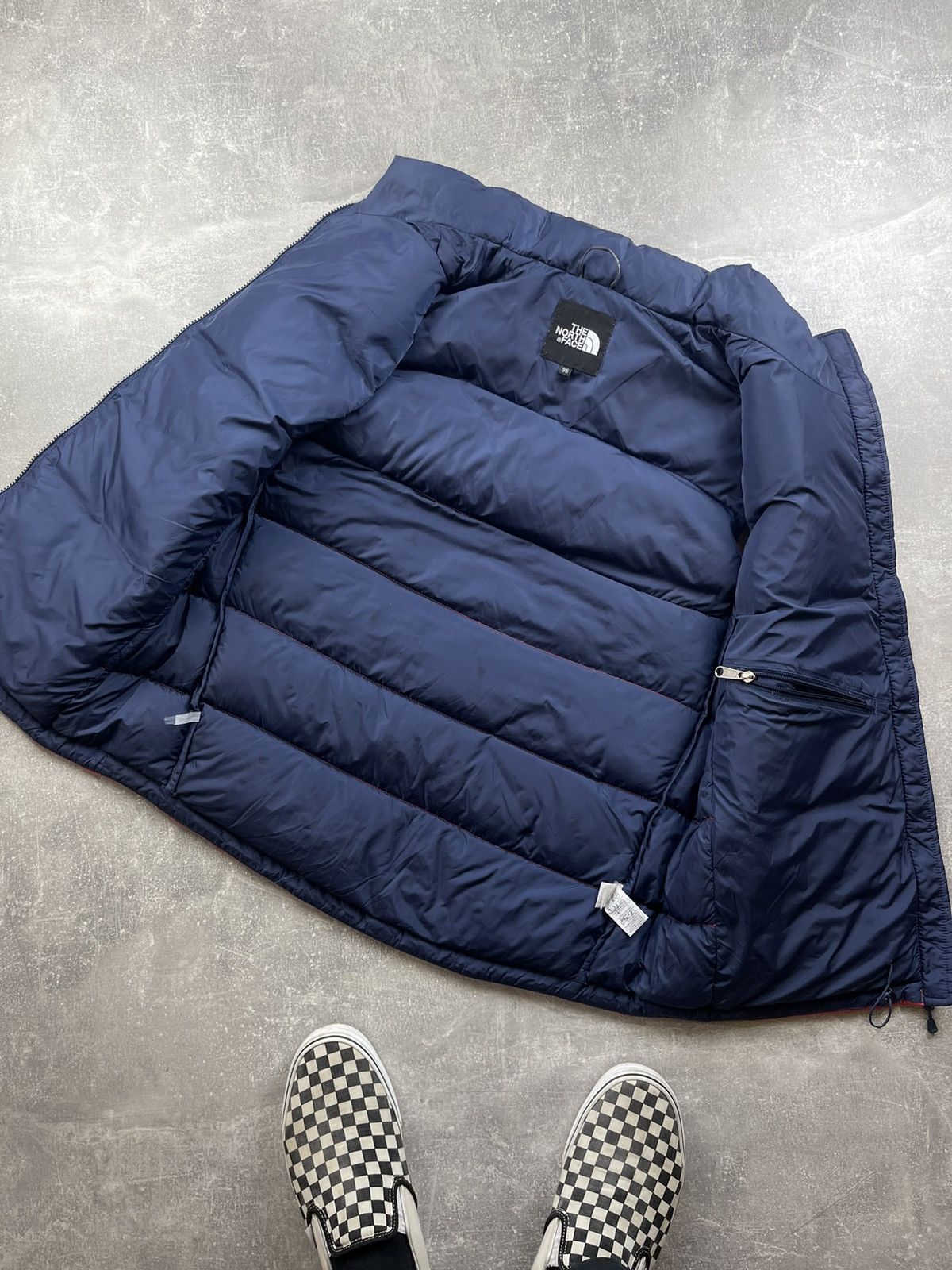 The North Face × Vintage The North Face 700 Down Puffer Vest Red Goose Down Korea Size US M / EU 48-50 / 2 - 13 Thumbnail