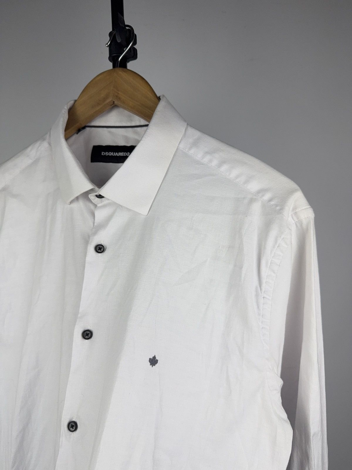 Dsquared2 Vintage 00 Retro Dsquared2 luxury blank basic Shirt Size US XL / EU 56 / 4 - 3 Thumbnail
