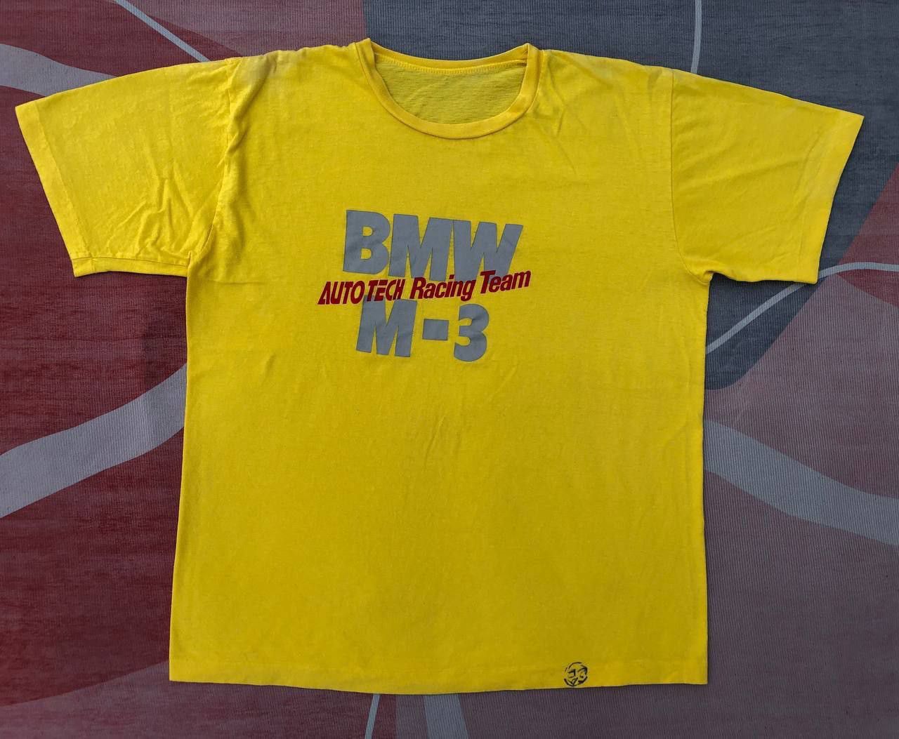BMW Rare Vintage BMW M-3 Auto Tech Racing Team Tees Size US S / EU 44-46 / 1 - 1 Thumbnail