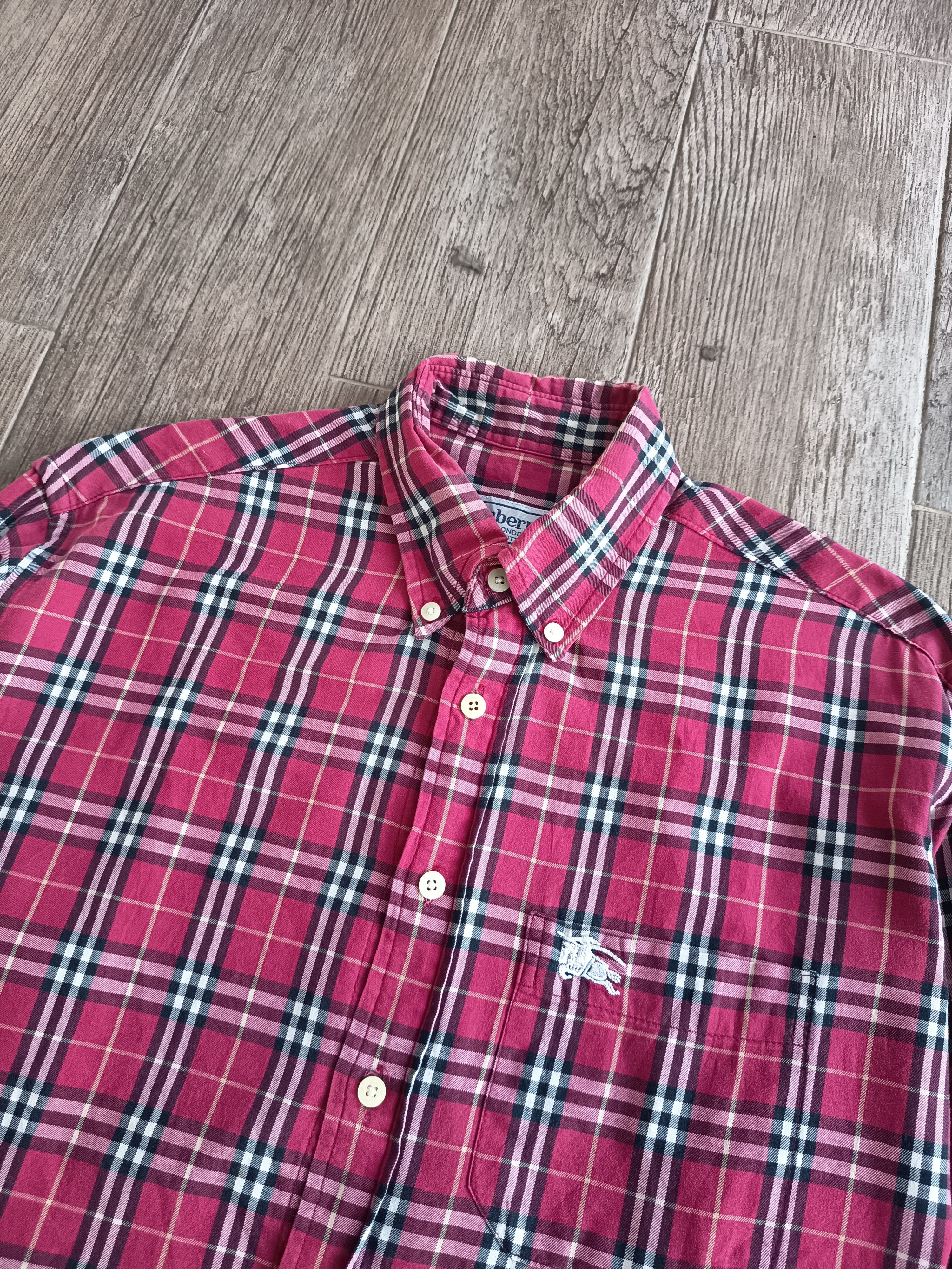 Burberry VINTAGE BURBERRYS RED NOVA CHECK Size US L / EU 52-54 / 3 - 2 Thumbnail