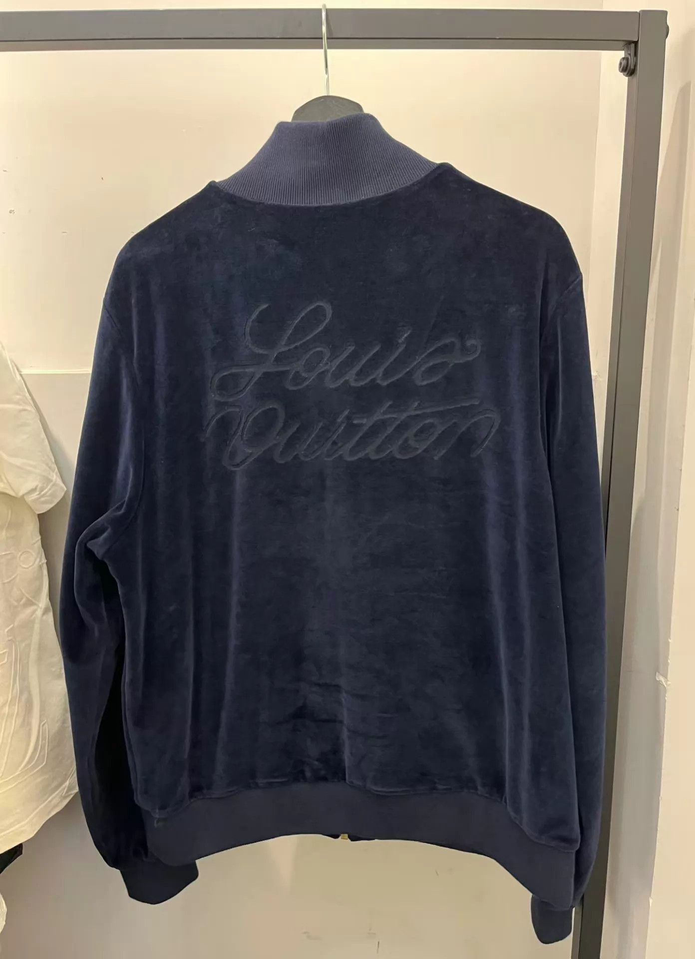 Louis Vuitton Blue Zip-Up er Jacket XL Size US XL / EU 56 / 4 - 2 Thumbnail