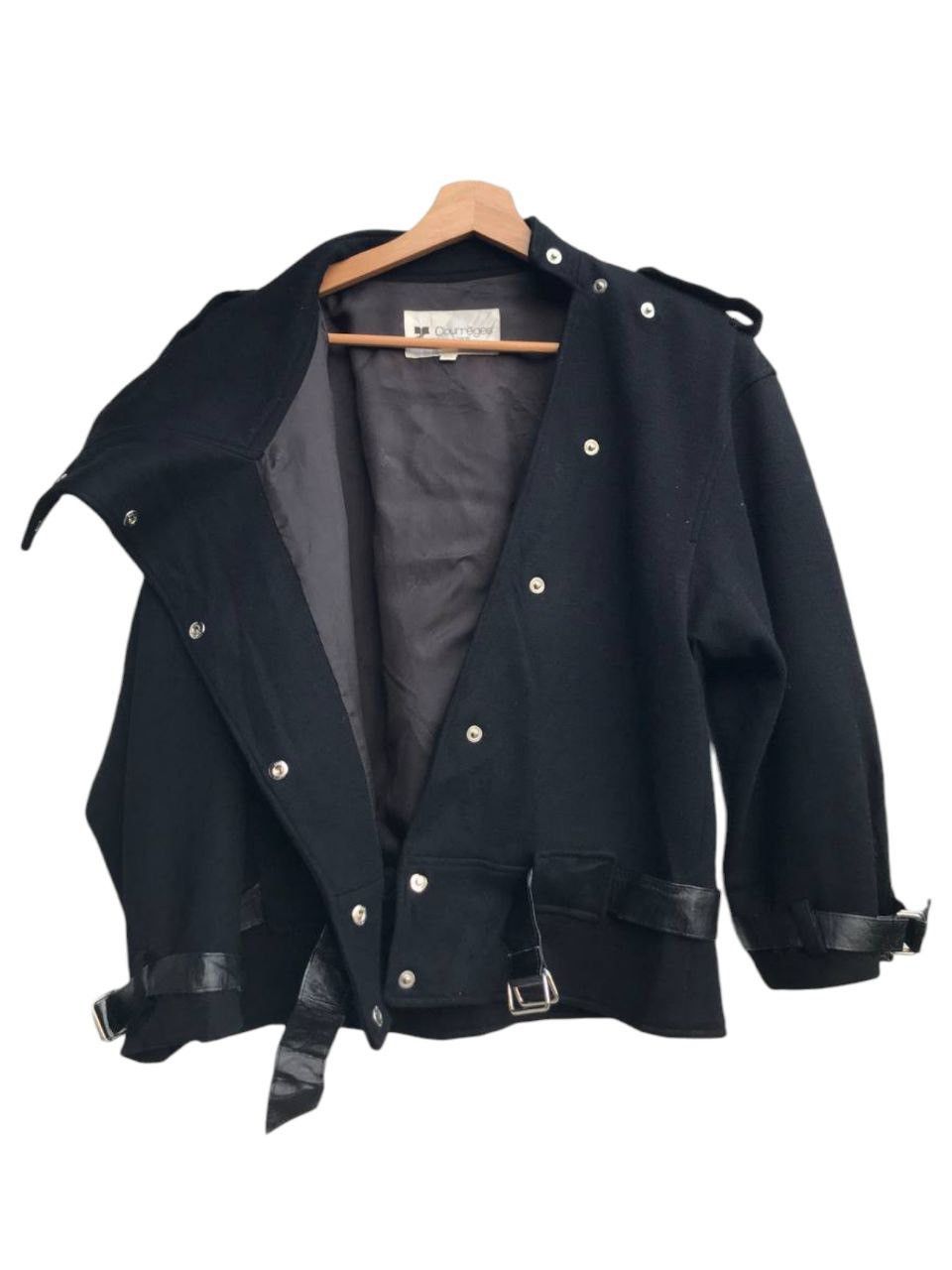 Courreges Vintage Courreges Wool Jacket Size M / US 6-8 / IT 42-44 - 3 Thumbnail