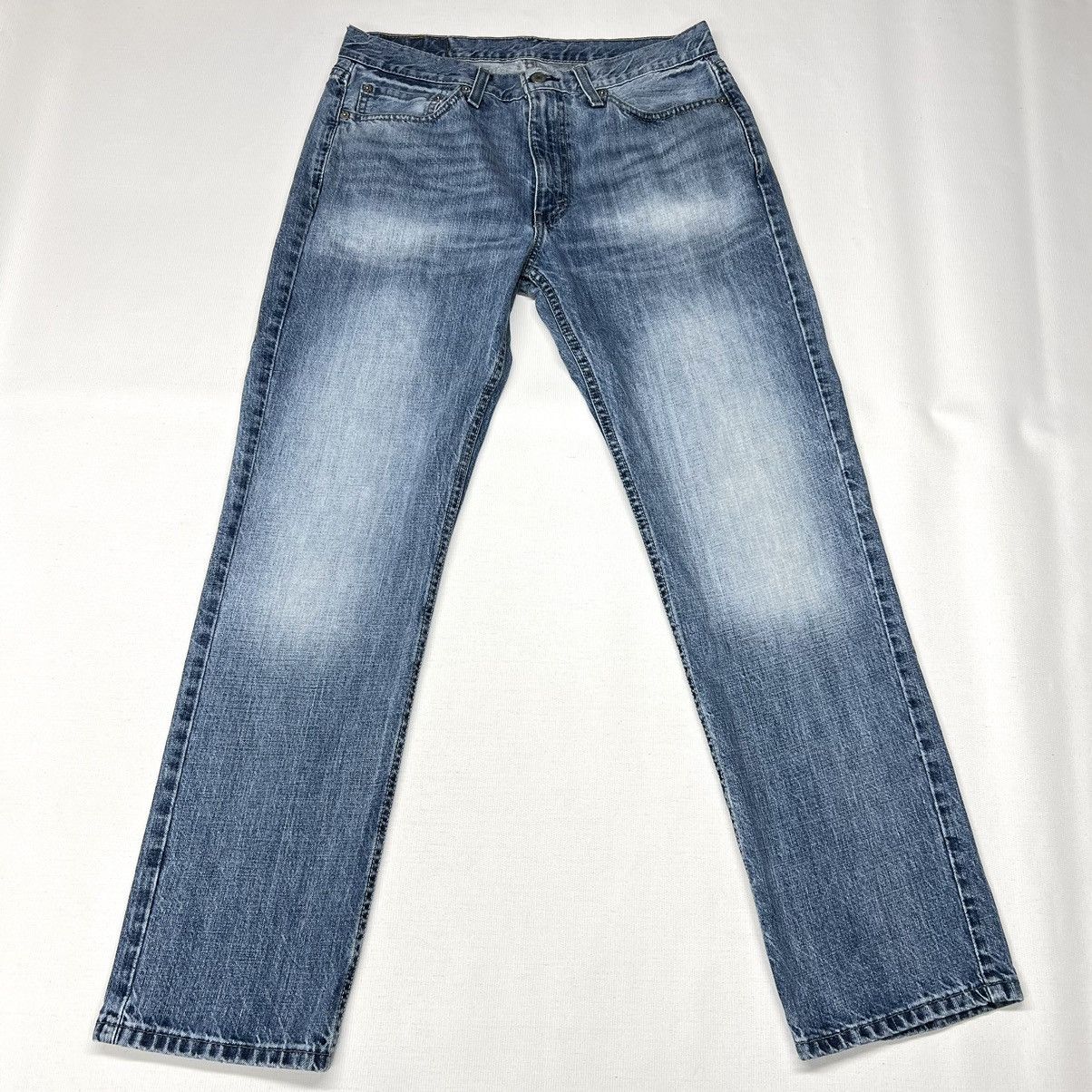 Levi's Levis 514 Jeans Straight Fit Regular Blue Faded Denim Size US 32 / EU 48 - 1 Thumbnail