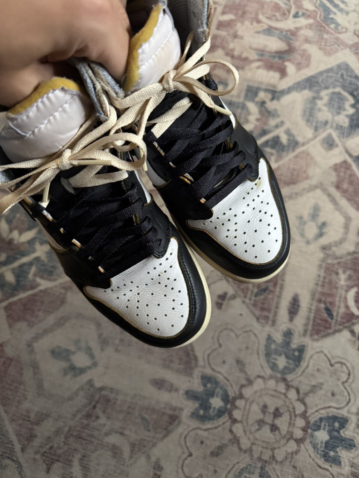 Jordan Brand × Union LA Union Jordan 1s “Black Toe” Size US 9.5 / EU 42-43 - 4 Thumbnail