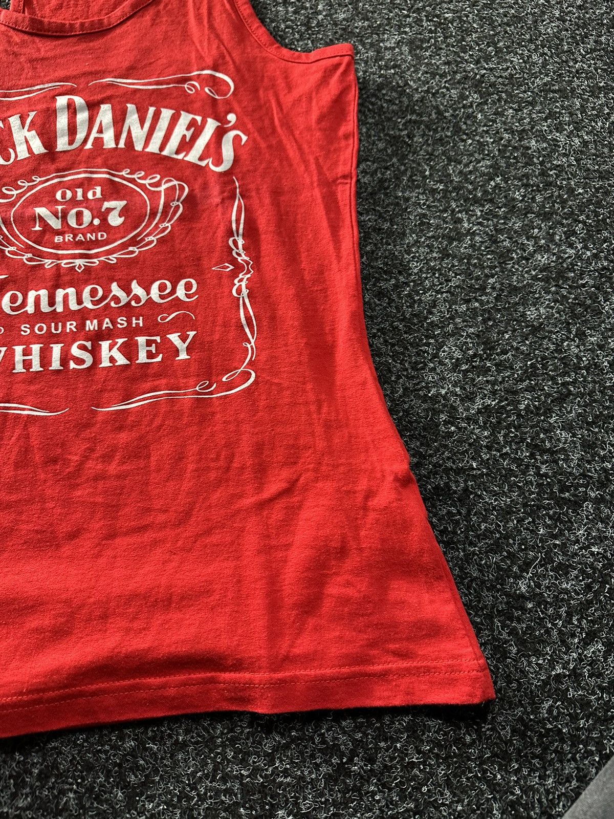 Vintage RARE🚨Vintage Y2K 00s Jack Daniels tank top number nine Size US S / EU 44-46 / 1 - 4 Thumbnail