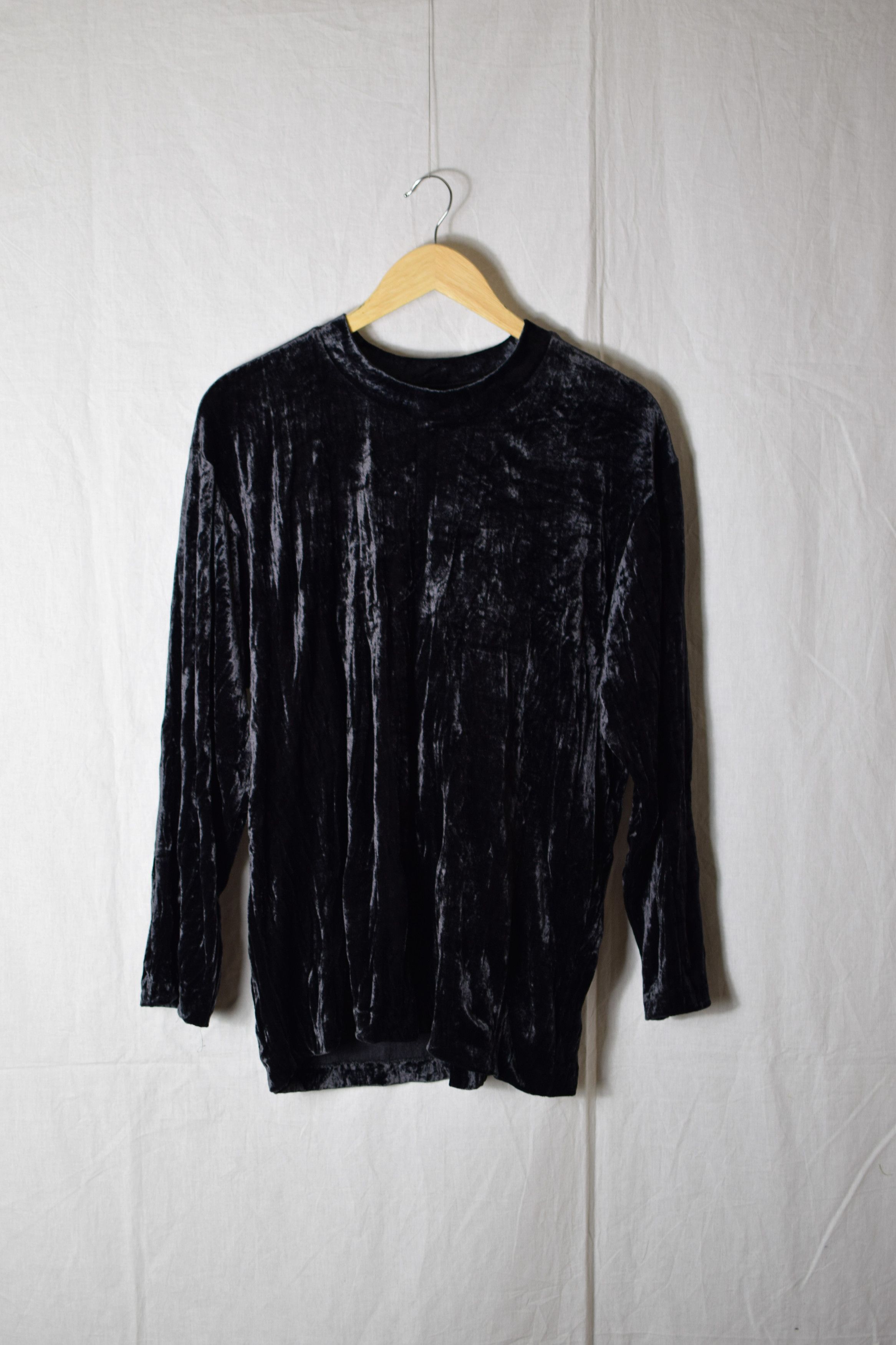 Yohji Yamamoto YYPH AW01 Velour Top - HV-T32-302 Size US L / EU 52-54 / 3 - 2 Thumbnail