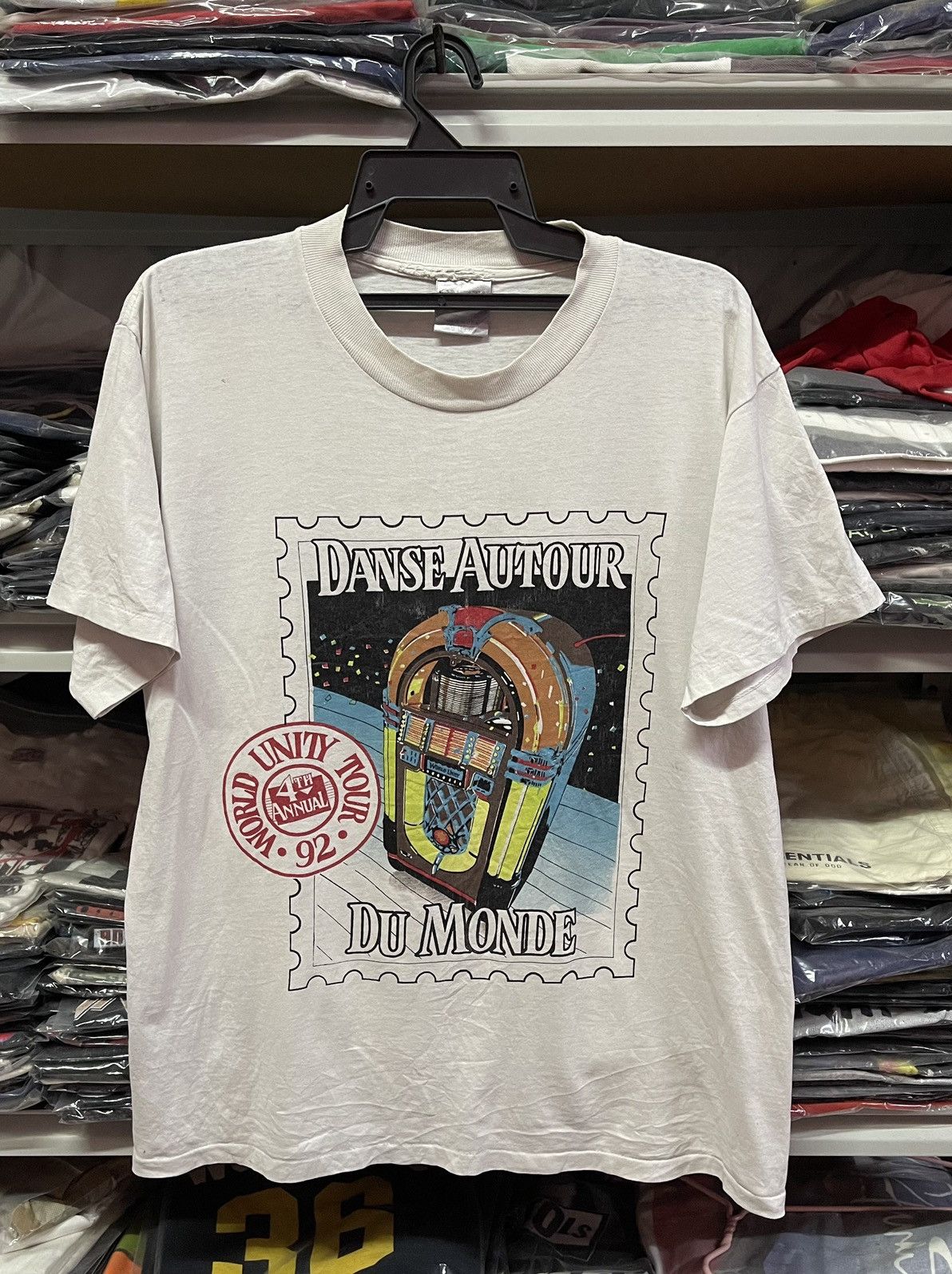 Band Tees × Vintage Vintage Tour Tee x Danse Autour Du Monde🔥🔥🔥 Size US XL / EU 56 / 4 - 1 Thumbnail