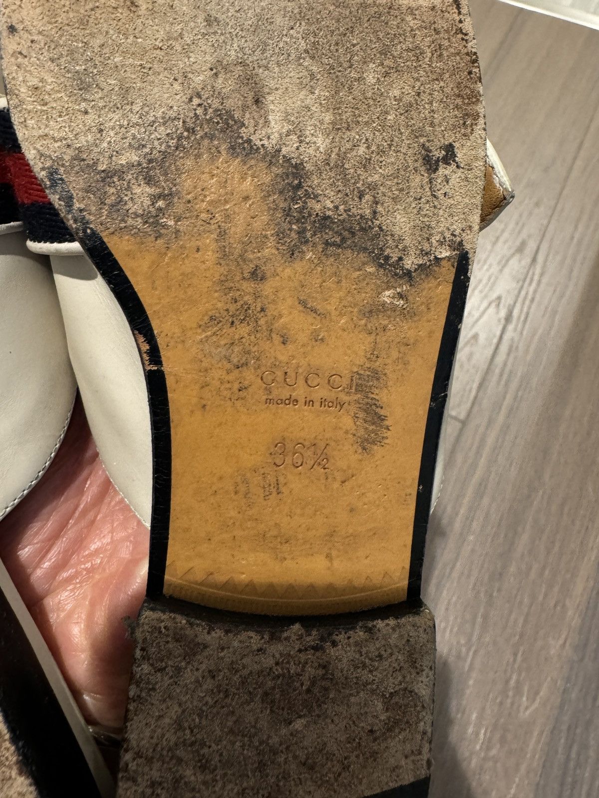 Gucci Gucci white buckle sandals Size US 6 / IT 36 - 3 Thumbnail