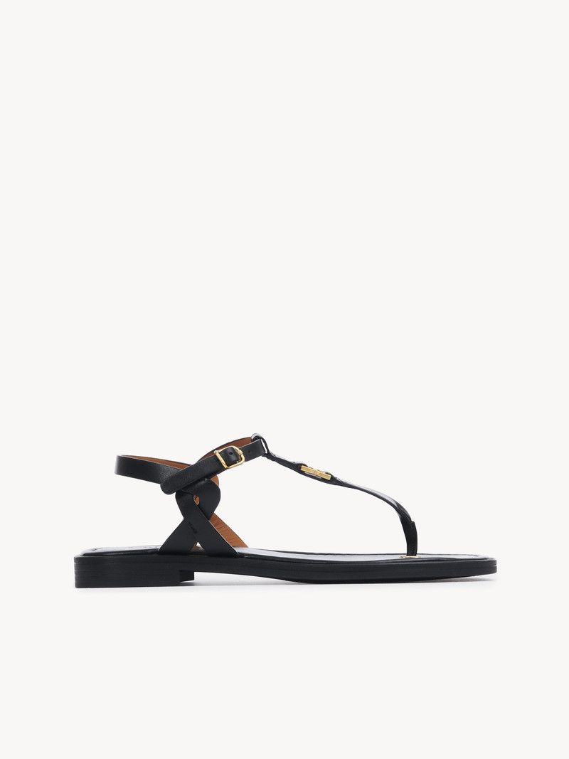 Chloe o1loc1c10226 Marcie Sandals in Black Size US 9 / IT 39 - 1 Thumbnail