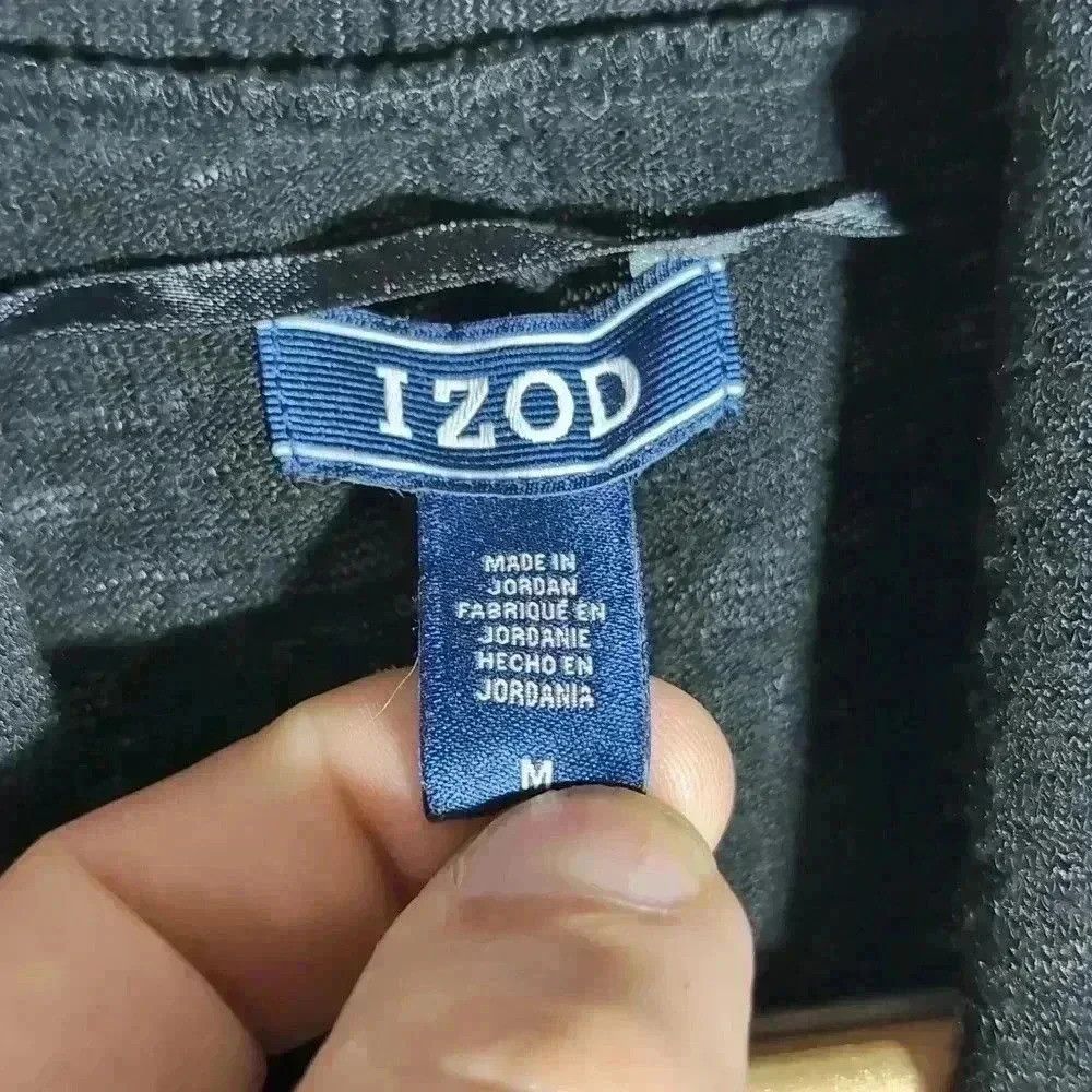 Izod Izod Ladies single snap Jacket Blue Flower details sz M Size M / US 6-8 / IT 42-44 - 4 Thumbnail