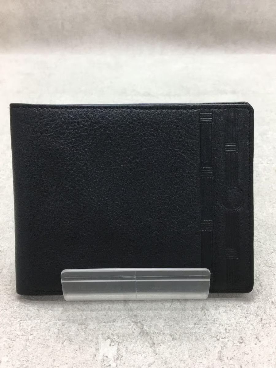 Dior Dior Leather Bi-Fold Wallet Black Size ONE SIZE - 1 Thumbnail