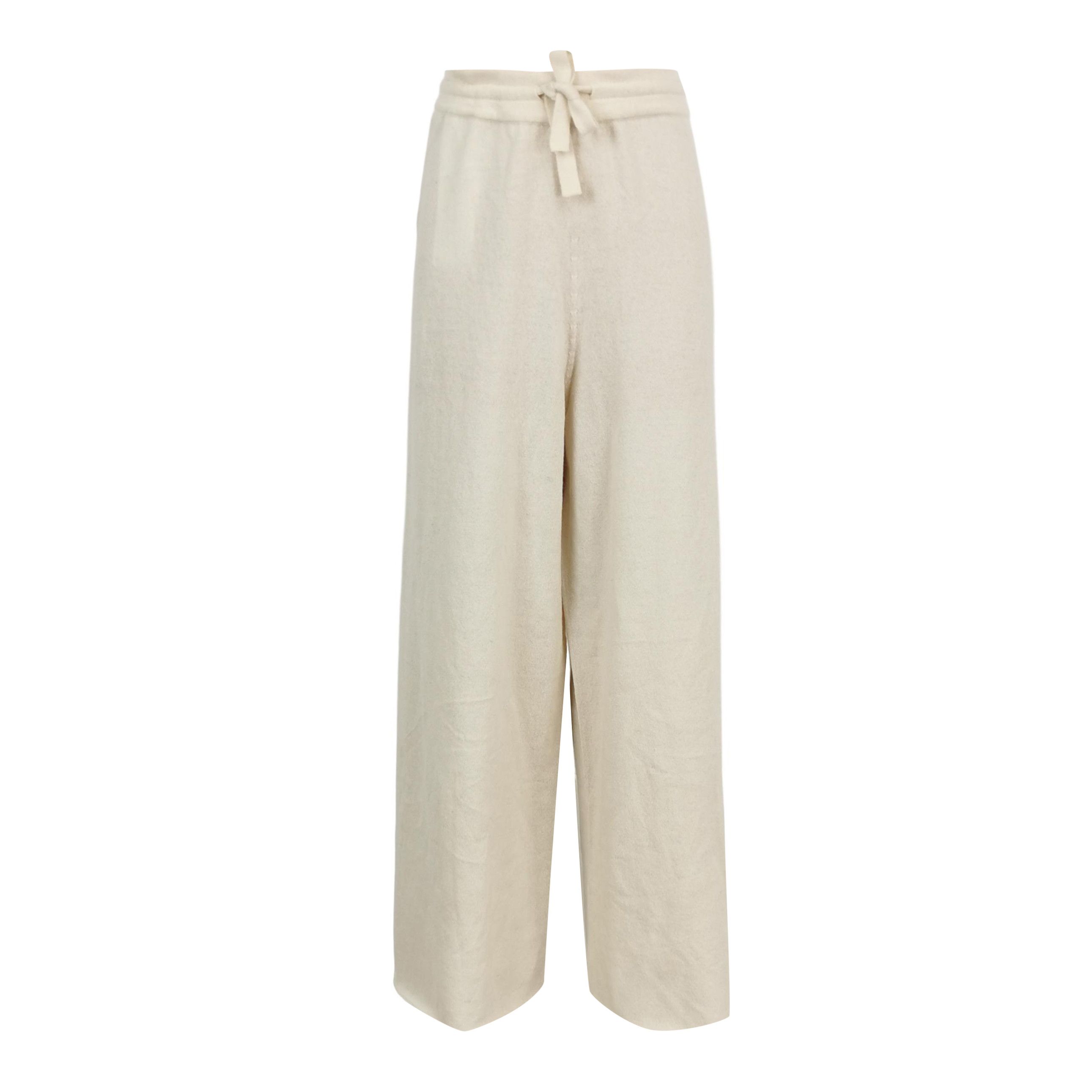 Jil Sander JIL SANDER JIL SANDER Cashmere Solid Color Trousers Size 3 Size US 28 / EU 44 - 1 Thumbnail