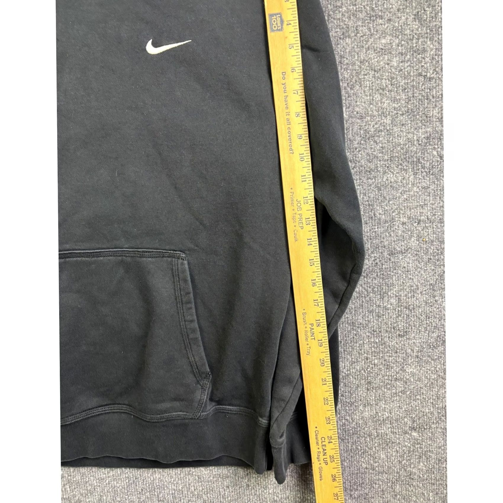 Nike Nike Hoodie Mens L Black Swoosh Pullover Fleece Sweatshirt Size US L / EU 52-54 / 3 - 4 Thumbnail