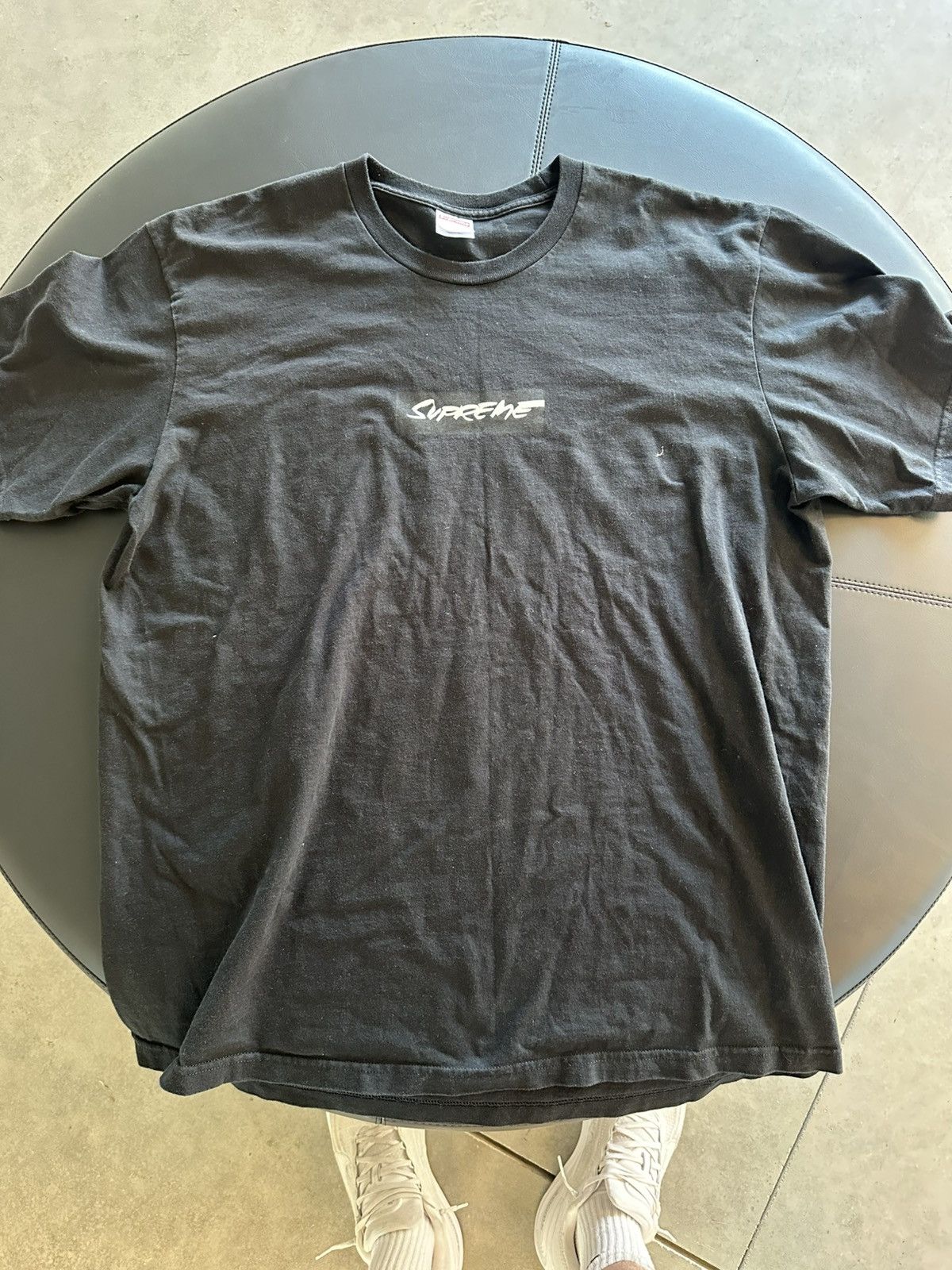 Futura × Supreme Supreme Futura Box Logo Tee Black Size US XL / EU 56 / 4 - 1 Thumbnail