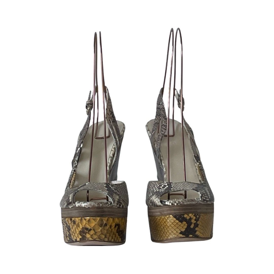 Gucci Gucci Kotao Wedge Sandals Size US 9 / IT 39 - 2 Thumbnail