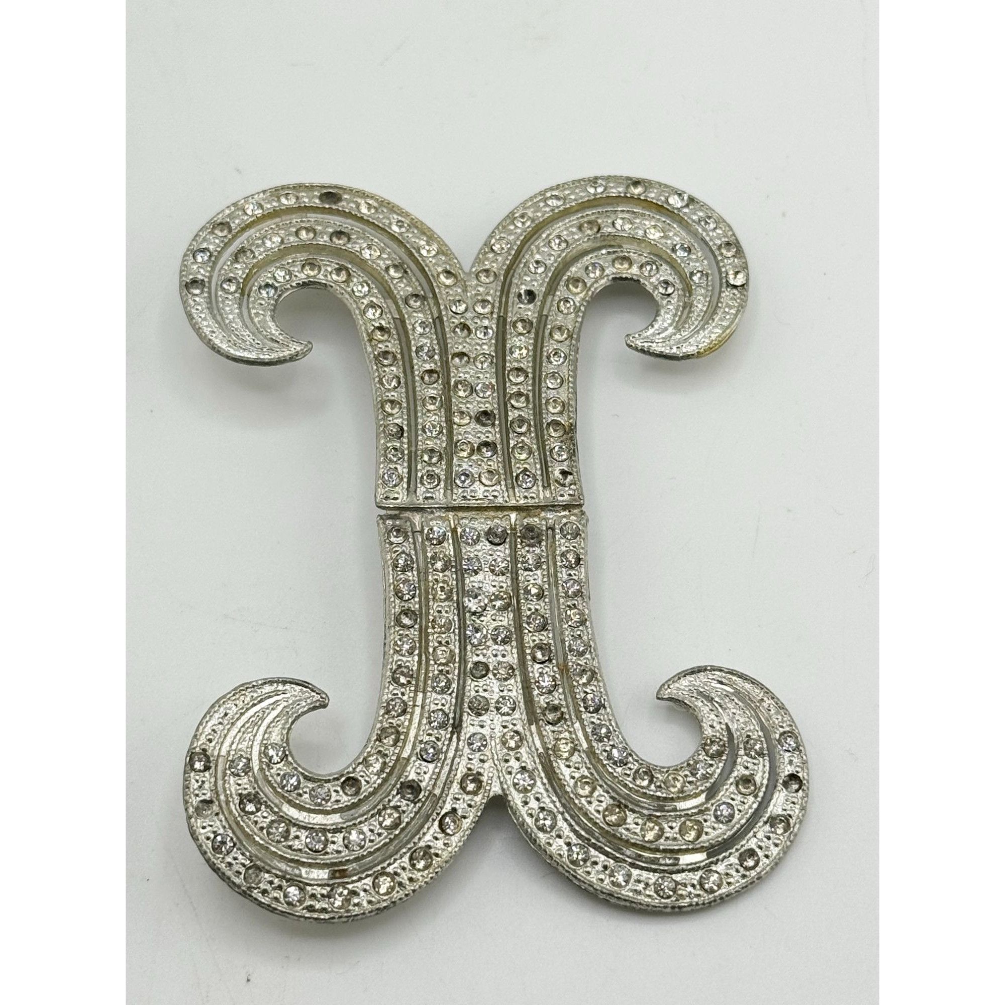 Vintage Estate art deco rhinestone pin Size ONE SIZE - 3 Thumbnail