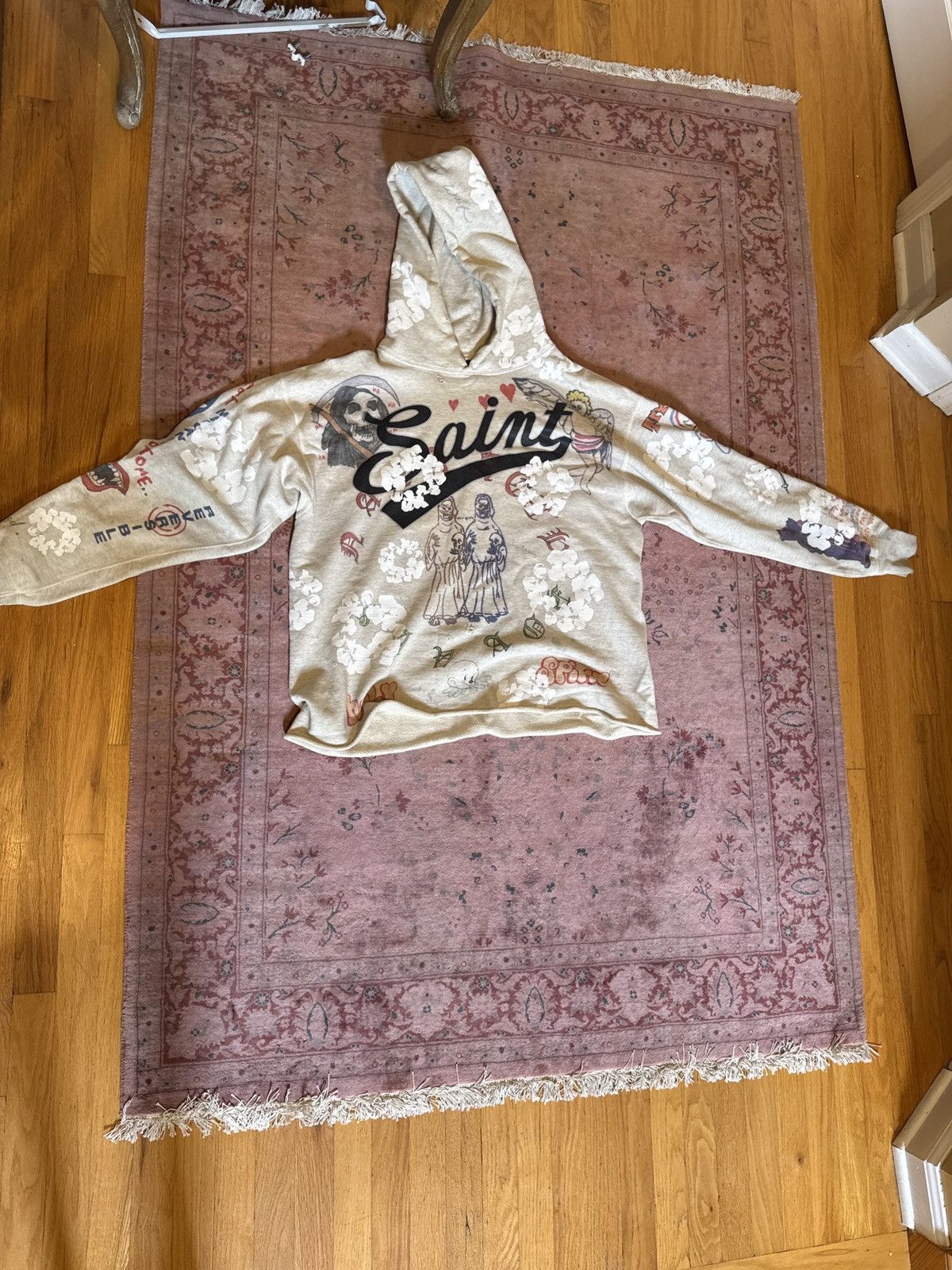 Saint Michael EU X SAINT MICHAEL HOODIE | Grailed