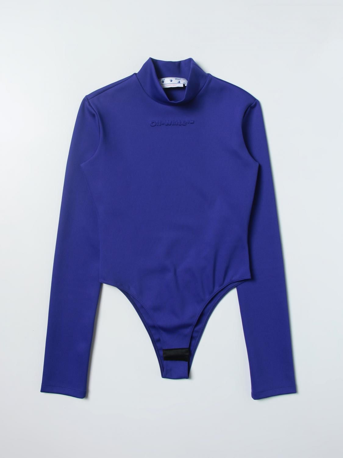 Off-White o1y1225 Bodysuit in Bright Blue Size S / US 4 / IT 40 - 1 Thumbnail