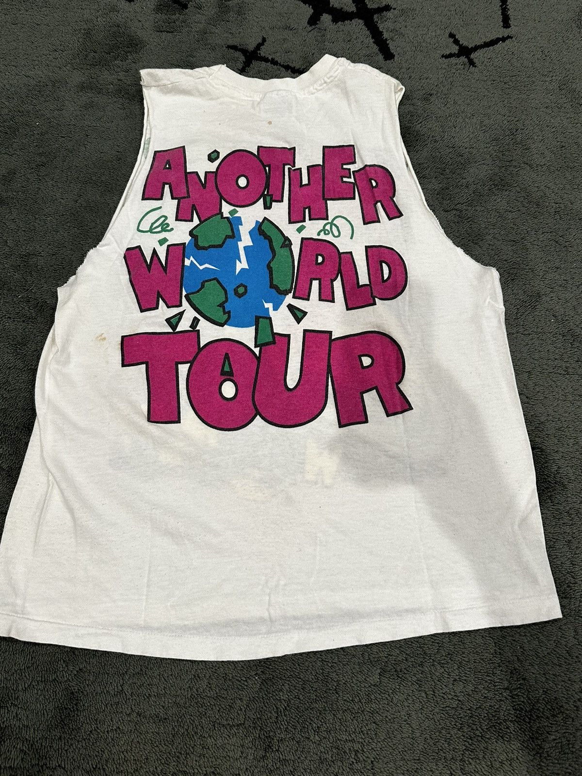 Band Tees × Vintage SUPER RARE! 1989 Hoodoo Gurus “another world” Tank Top Size US L / EU 52-54 / 3 - 2 Thumbnail