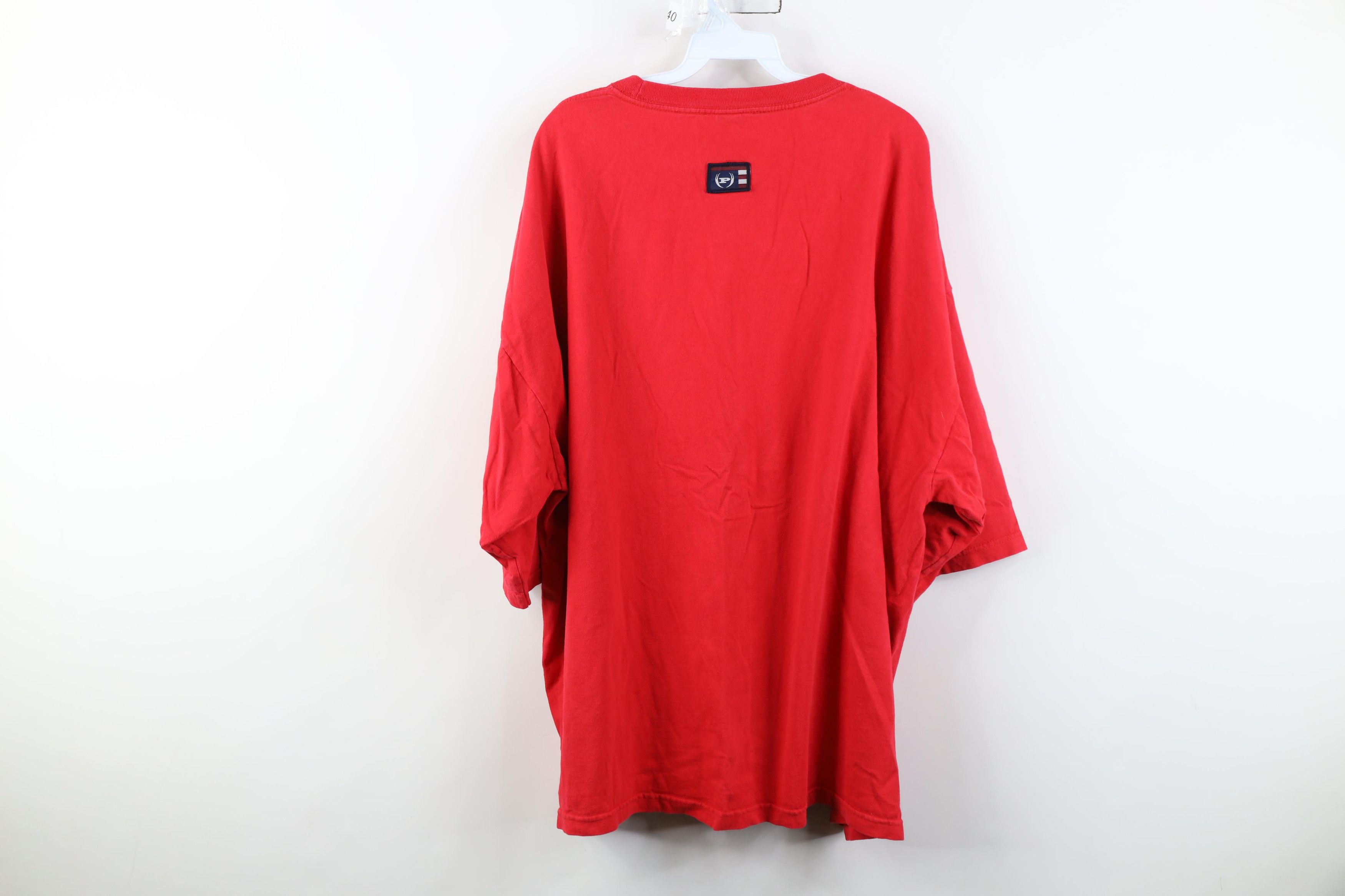 Phat Farm Vintage 90s Y2K Phat Farm Spell Baggy Fit T-Shirt Red Cotton Size US XXL / EU 58 / 5 - 13 Thumbnail