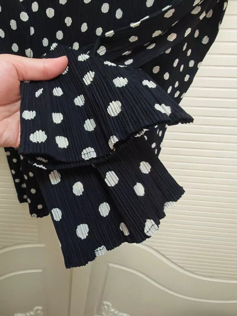 Issey Miyake Issey Miyake Toothpick polka dot top Size M / US 6-8 / IT 42-44 - 7 Thumbnail