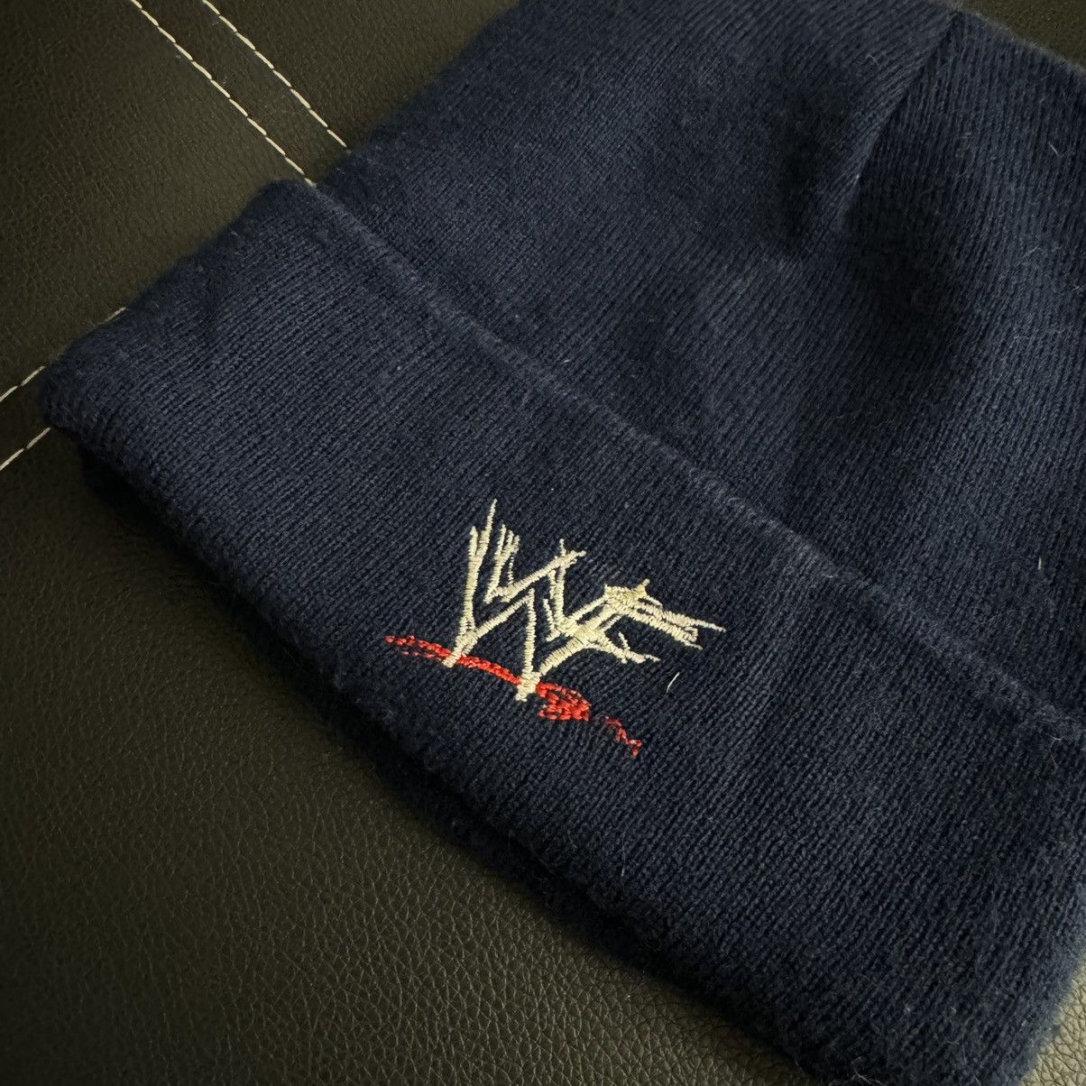 WWE Vintage 2001 The Rock WWF Beanie Hat Size ONE SIZE - 3 Thumbnail