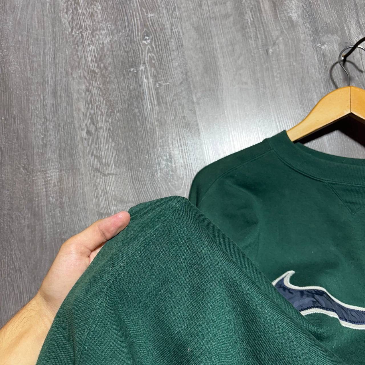 Nike Rare! Nike Vintage Sweatshirt 90s Swoosh Size US XL / EU 56 / 4 - 6 Thumbnail