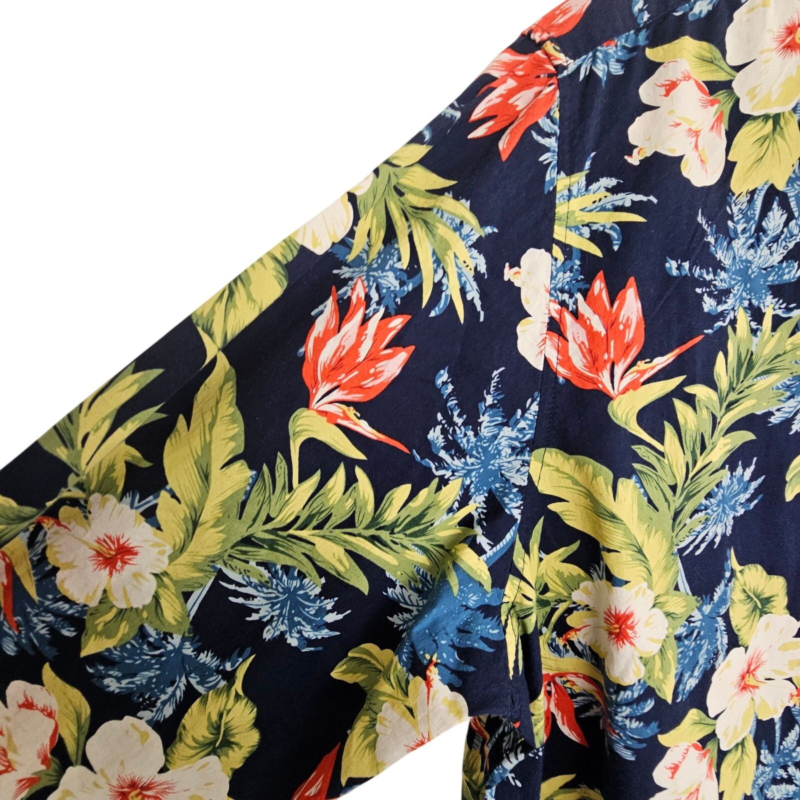 Tundra Tunevuse Mens Floral Button Shirt Size XXL Preppy Tropical Size US XXL / EU 58 / 5 - 5 Thumbnail