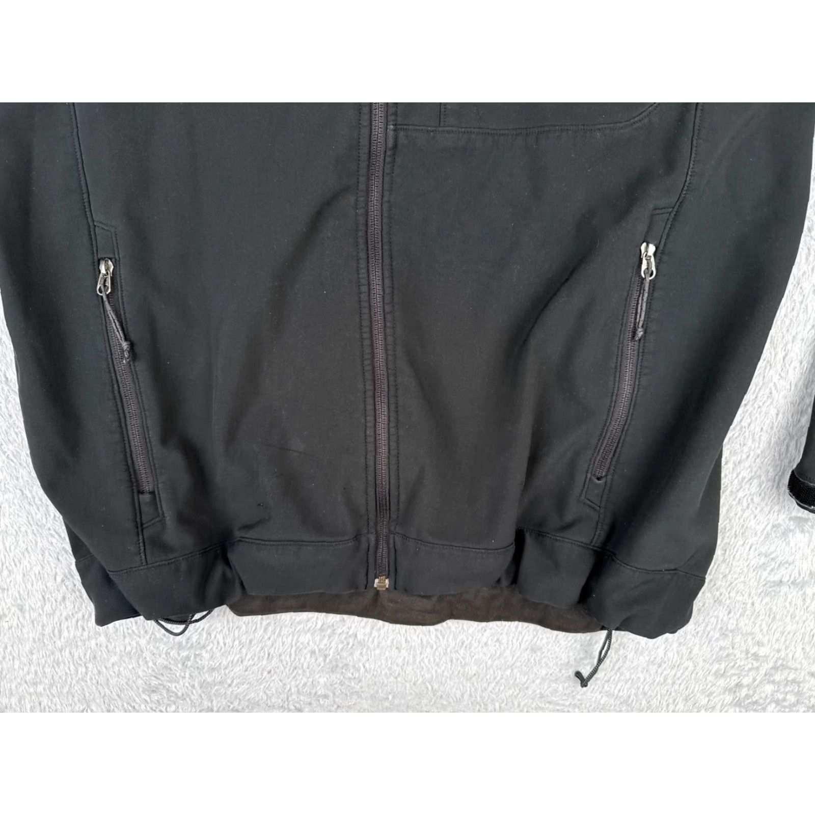 The North Face The North Face Jacket Men Large Black Full Zip Mock Neck Polyester Apex READ Size US L / EU 52-54 / 3 - 5 Thumbnail