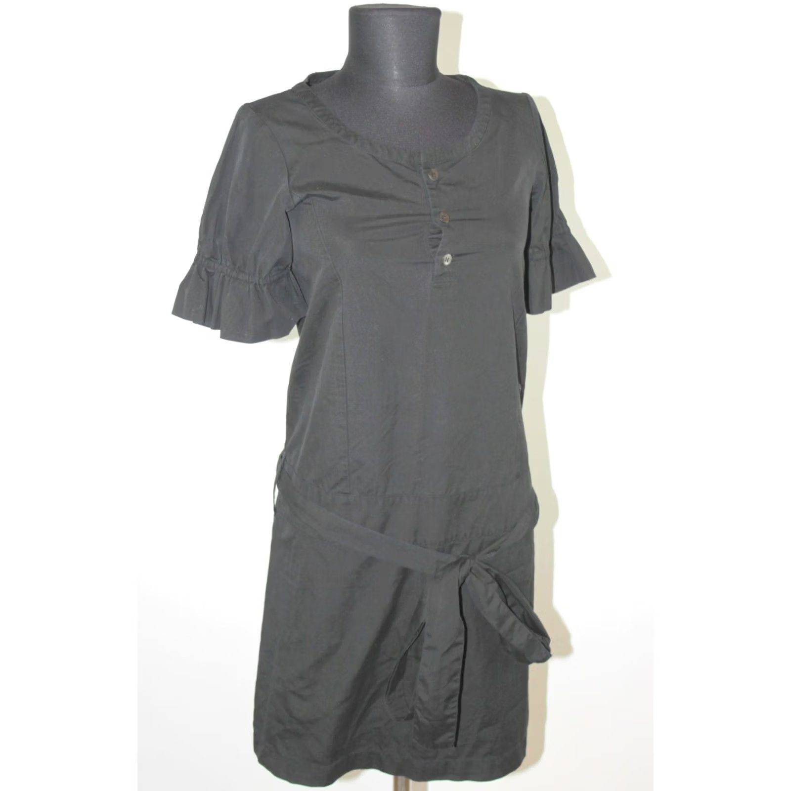 Vintage APC womens black Dress Size 34 Size XXS / US 00 / IT 34 - 3 Thumbnail