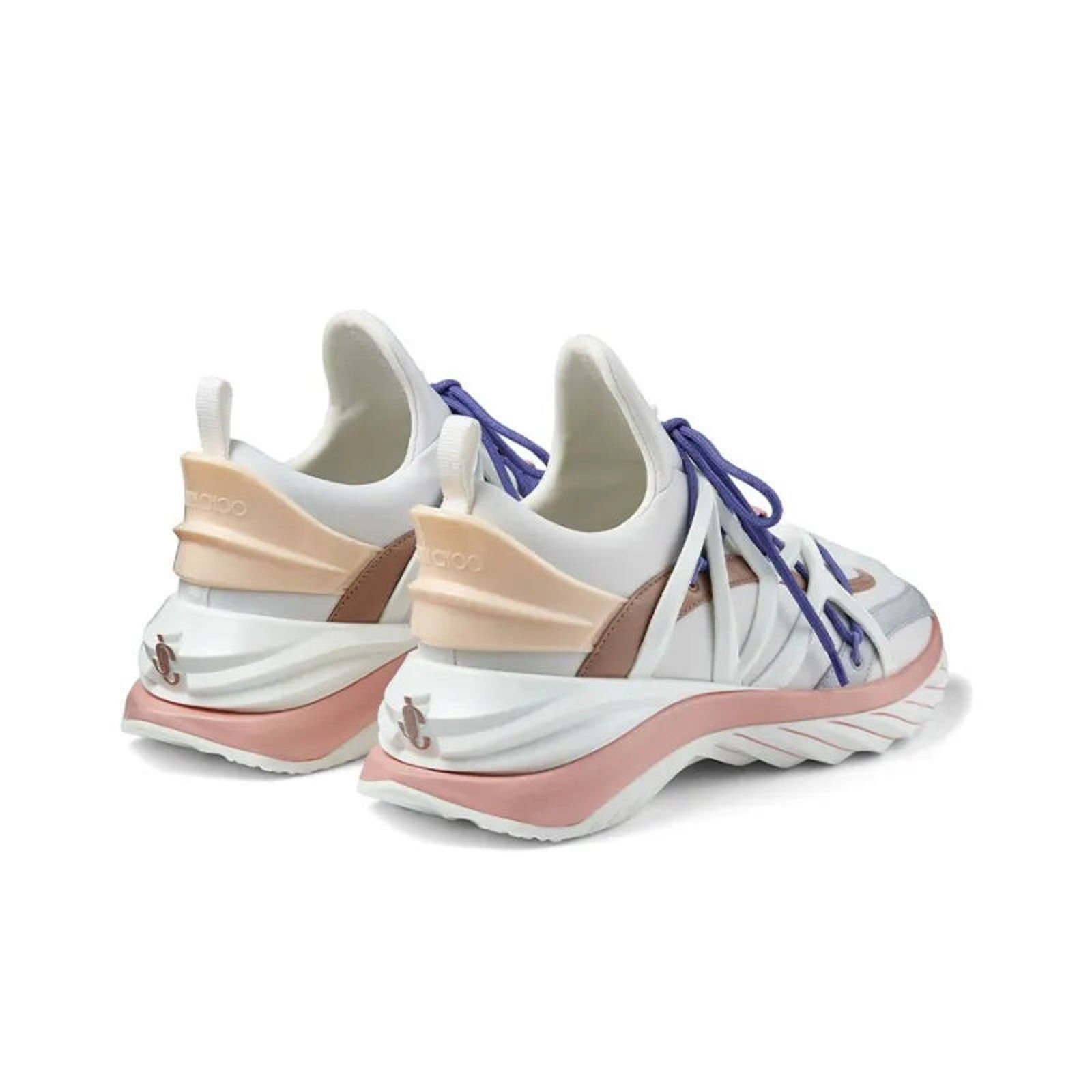 Jimmy Choo Jimmy Choo Cosmos Sneaker WhiteBallet Pink Mix US6.5/Euro 37 Size US 6.5 / IT 36.5 - 2 Thumbnail