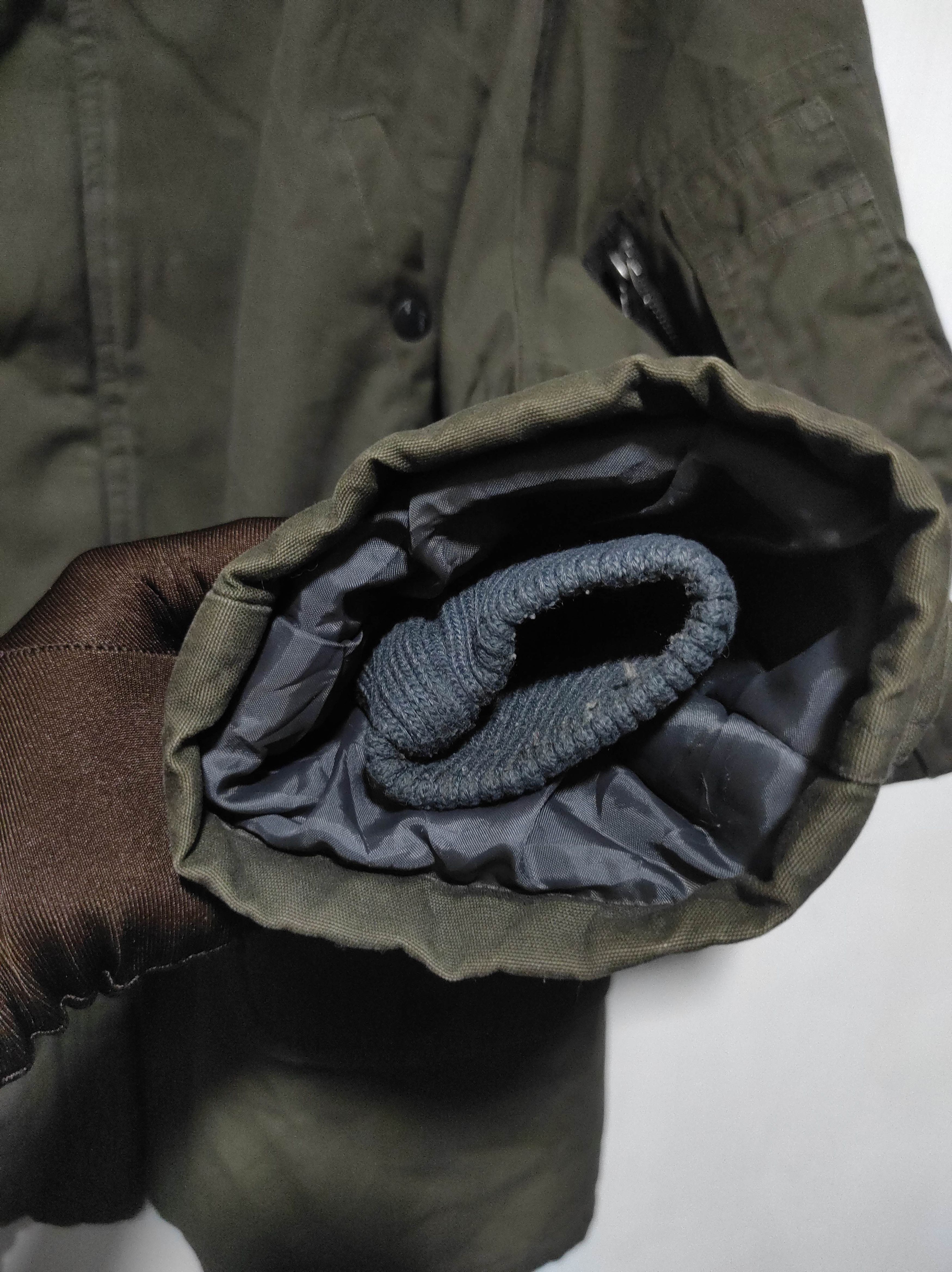If Six Was Nine MAC EYE Fur Parka Detachable Sherpa Lining Olive N-3B Style Size US L / EU 52-54 / 3 - 8 Thumbnail