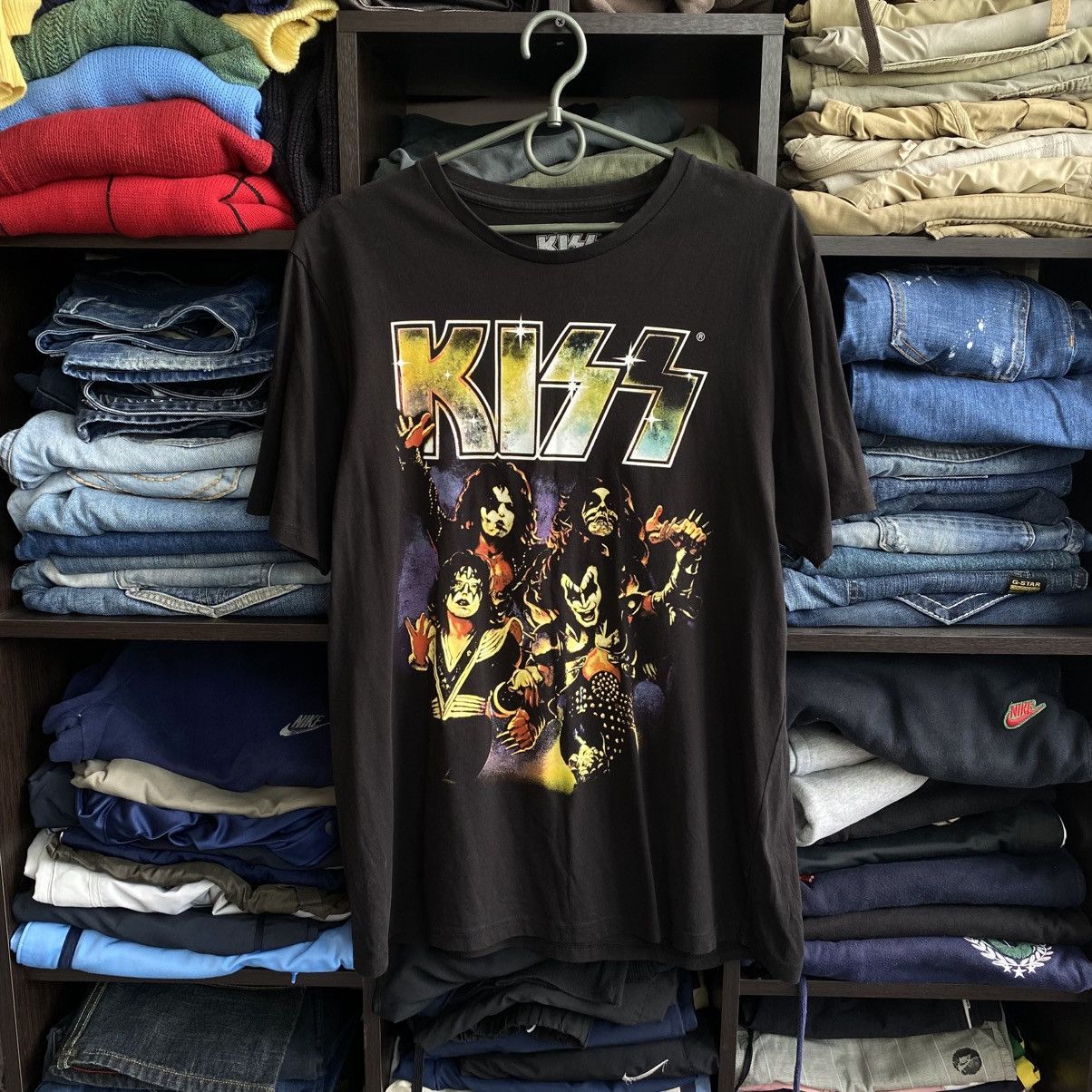 Band Tees Vintage Kiss Big Graphic logo rock band tee size M Size US M / EU 48-50 / 2 - 1 Thumbnail