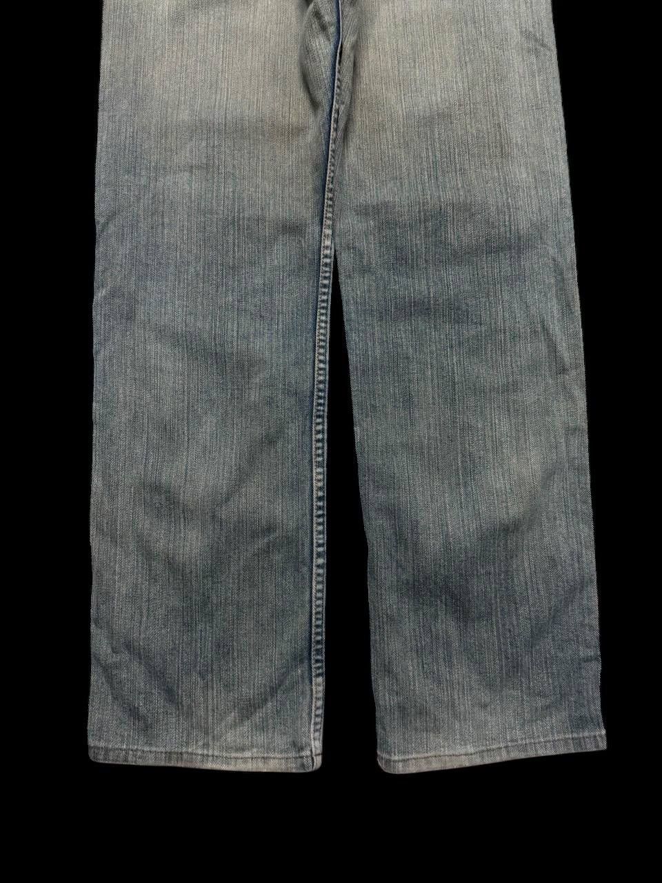 Other INSANE THRASHED 90s Wrangler Mudwash Distressed Sick Style Size US 30 / EU 46 - 19 Thumbnail