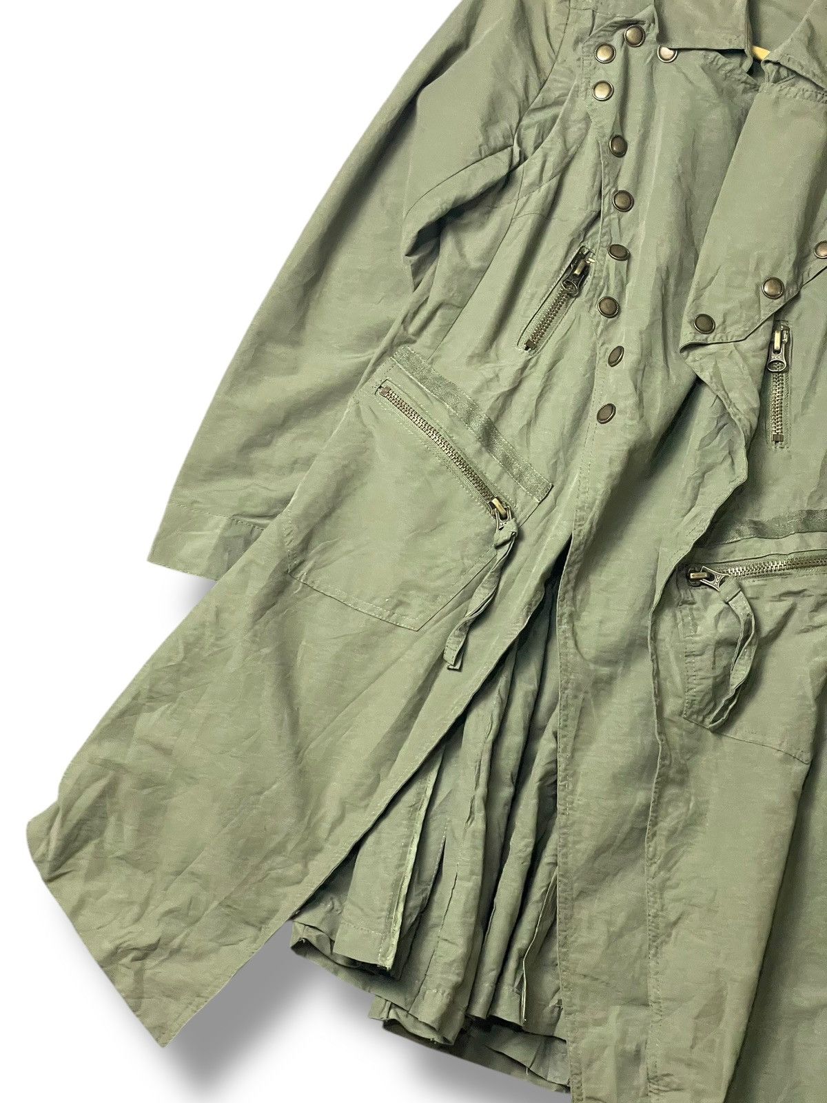 Japanese Brand × Otto × Vintage Otto Japanese Brand Wrap Trench Coat (107) Size US L / EU 52-54 / 3 - 4 Thumbnail