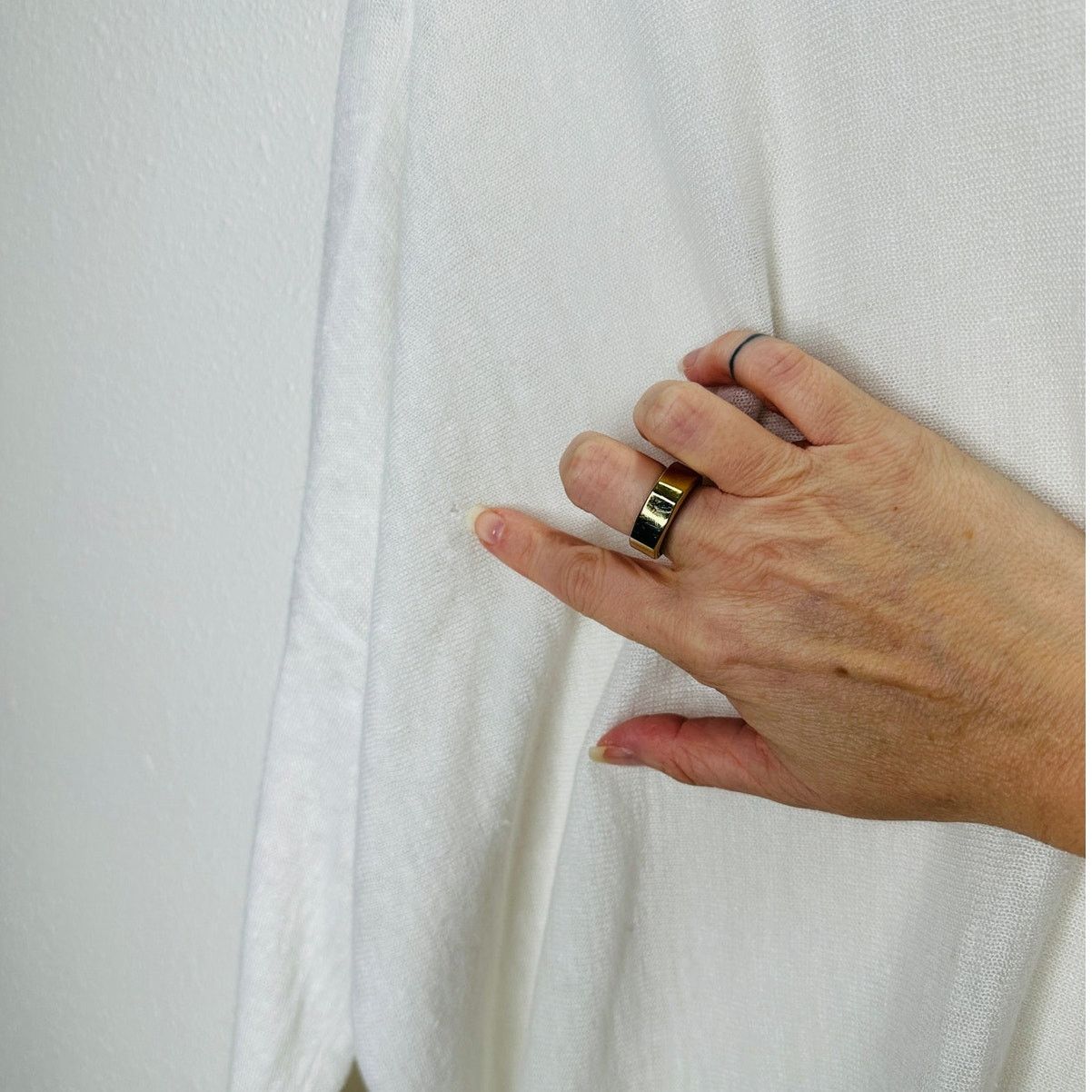 Other Pure Amici Ivory Round Neck Long Sleeve High Low Sweater L Size L / US 10 / IT 46 - 9 Thumbnail