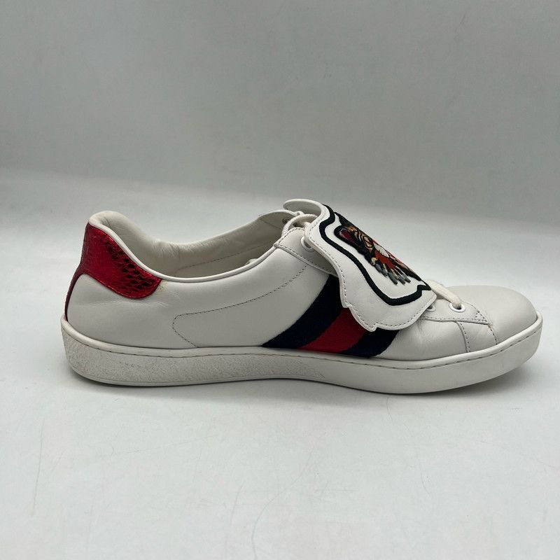 Gucci Gucci Ace Leather Low-Top Sneakers for Men - Size US 8.5 / EU 41-42 - 5 Thumbnail