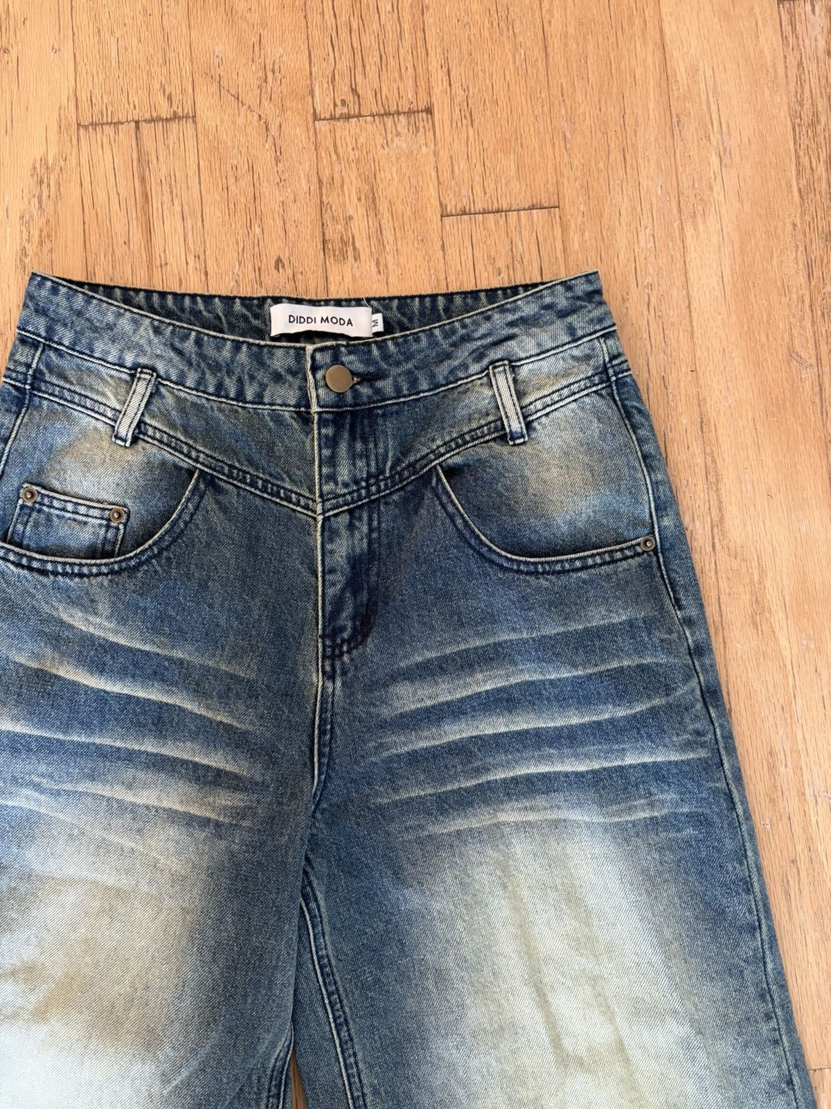 If Six Was Nine × Japanese Brand Raw denim distressed jeans Size 28" / US 6 / IT 42 - 4 Thumbnail
