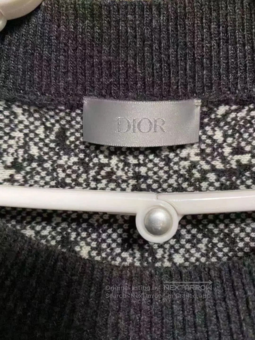 Dior Dior Black Snowflake Pattern Sweater. Size US XL / EU 56 / 4 - 3 Thumbnail