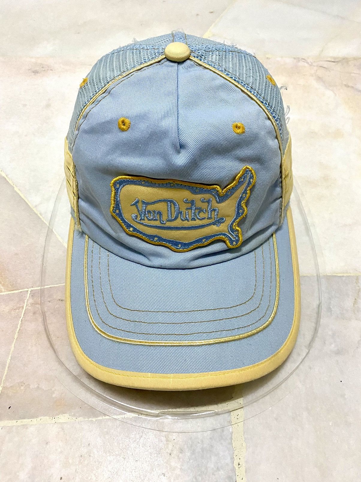 Von Dutch Vintage Von Dutch Three Stripes Trucker cap Size ONE SIZE - 2 Thumbnail