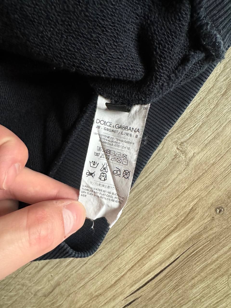 Dolce & Gabbana Black Dolce & Gabbana Sweatshirt Size US M / EU 48-50 / 2 - 5 Thumbnail