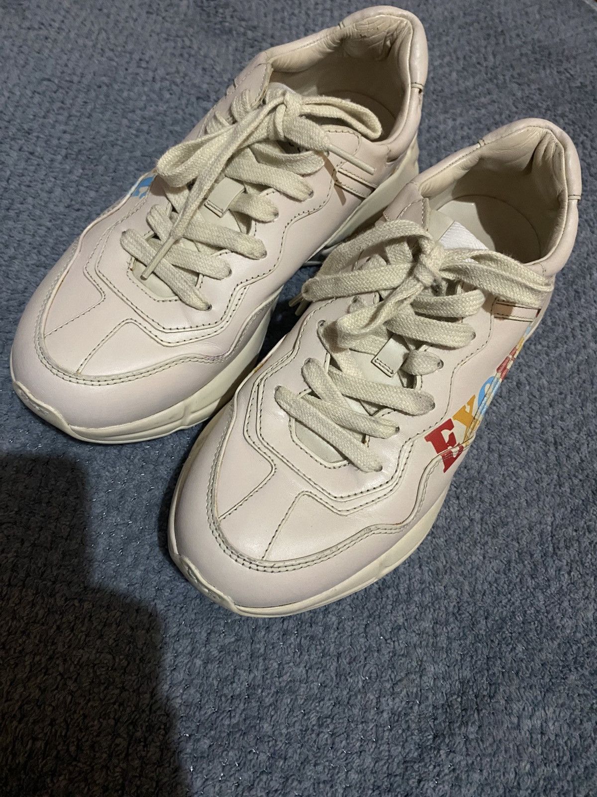 Gucci Gucci Rython Exquisite sneaker Size US 7 / IT 37 - 3 Thumbnail