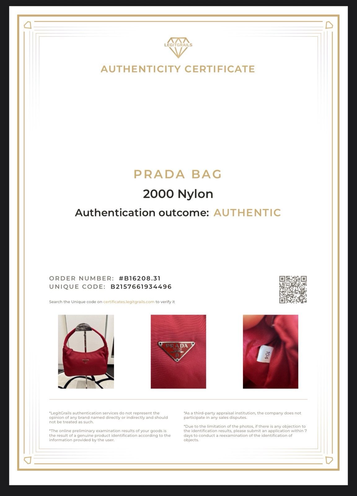 Prada Prada Re Edition 2000 Nylon Bag Size ONE SIZE - 10 Thumbnail