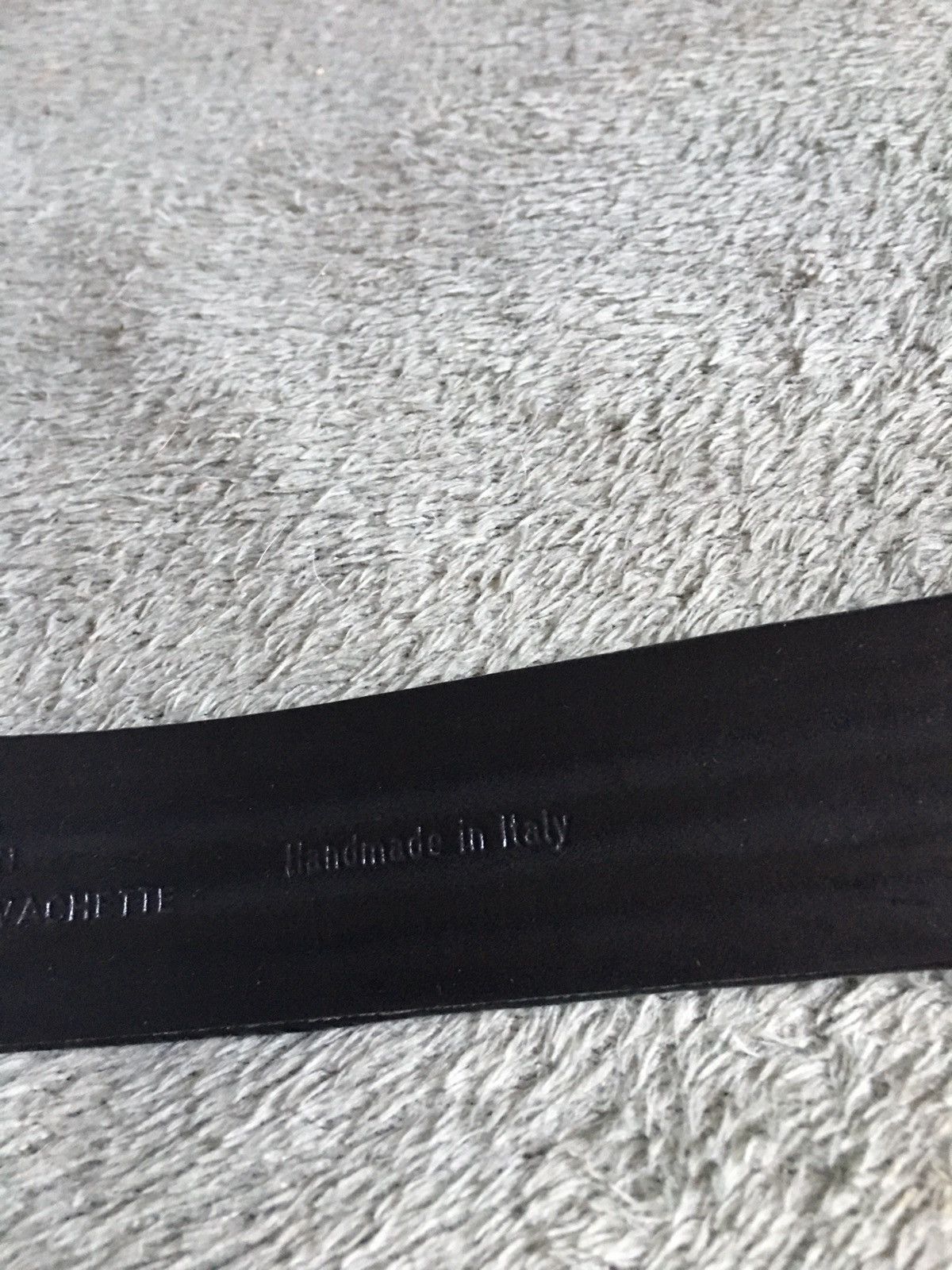 Hugo Boss HUGO BOSS Handmade Leather Italy Belt Size S Size ONE SIZE - 8 Thumbnail