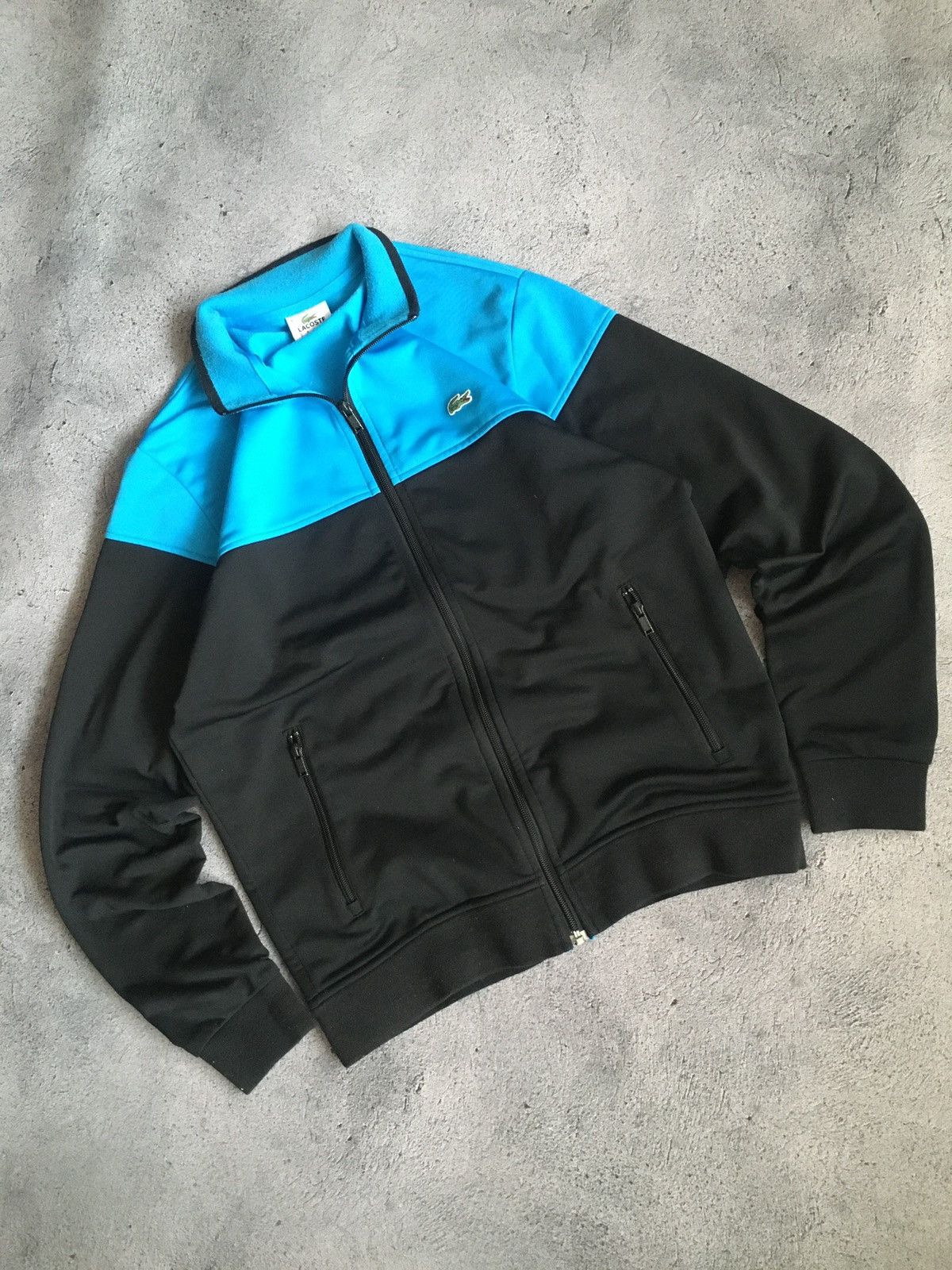 Lacoste 🦋 Lacoste Sport Jacket Mens Full Zip Size US L / EU 52-54 / 3 - 1 Thumbnail