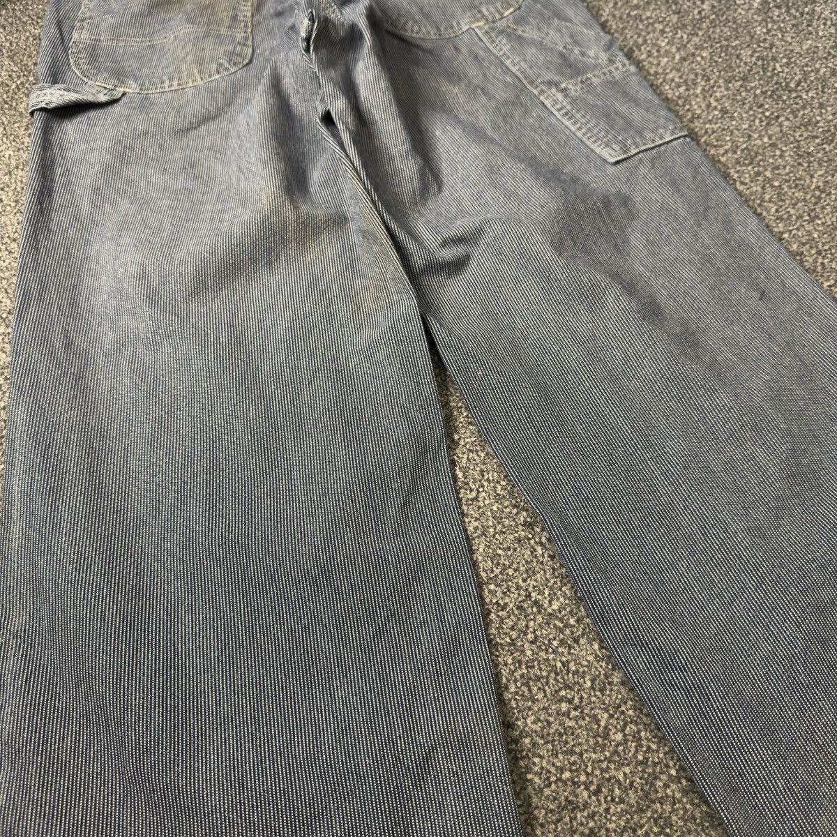 Japanese Brand Vintage 90s Blue Way Carpenter Pants y2k Style Size US 32 / EU 48 - 8 Thumbnail