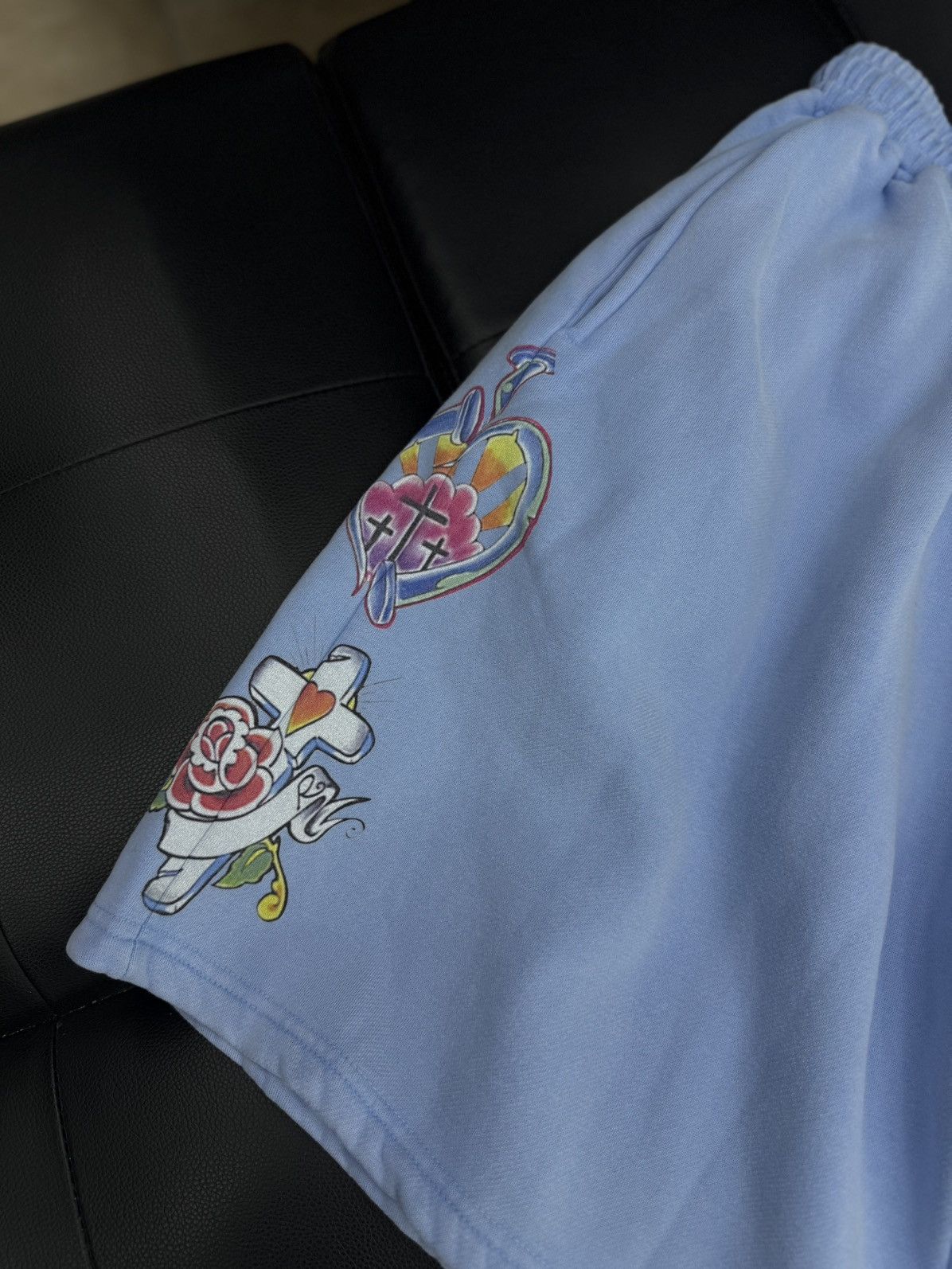 Other We Are Righteous Blue Cotton Shorts Size XL (NEW) Size US 34 / EU 50 - 2 Thumbnail